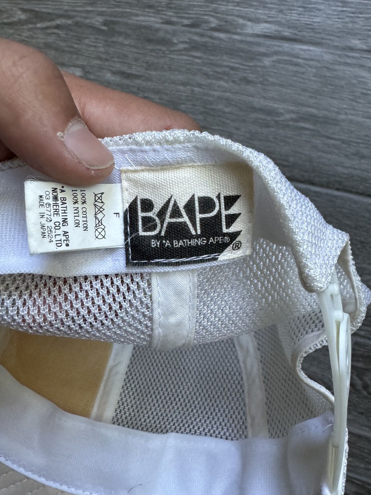 Bape OG Bape trucker hat Size ONE SIZE - 5 Thumbnail