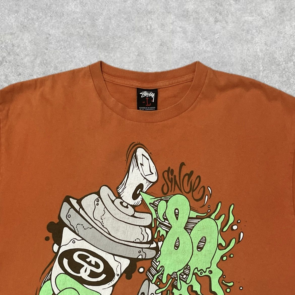 Stussy 00s Vintage Stussy Grafity Size US L / EU 52-54 / 3 - 2 Thumbnail