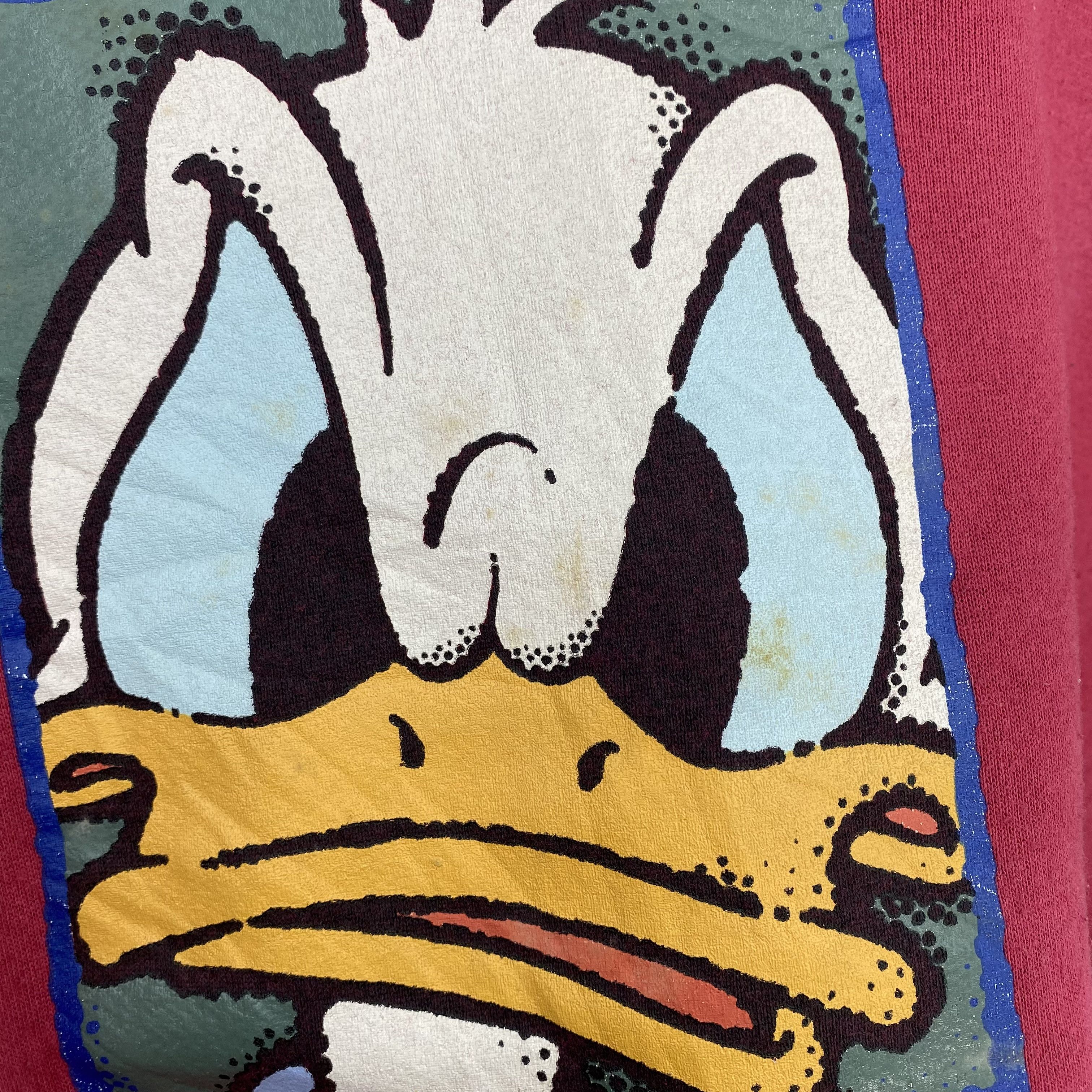 Disney Vintage 90s Disney Donald Duck Sweatshirt Pullover Jumper Size US M / EU 48-50 / 2 - 8 Thumbnail