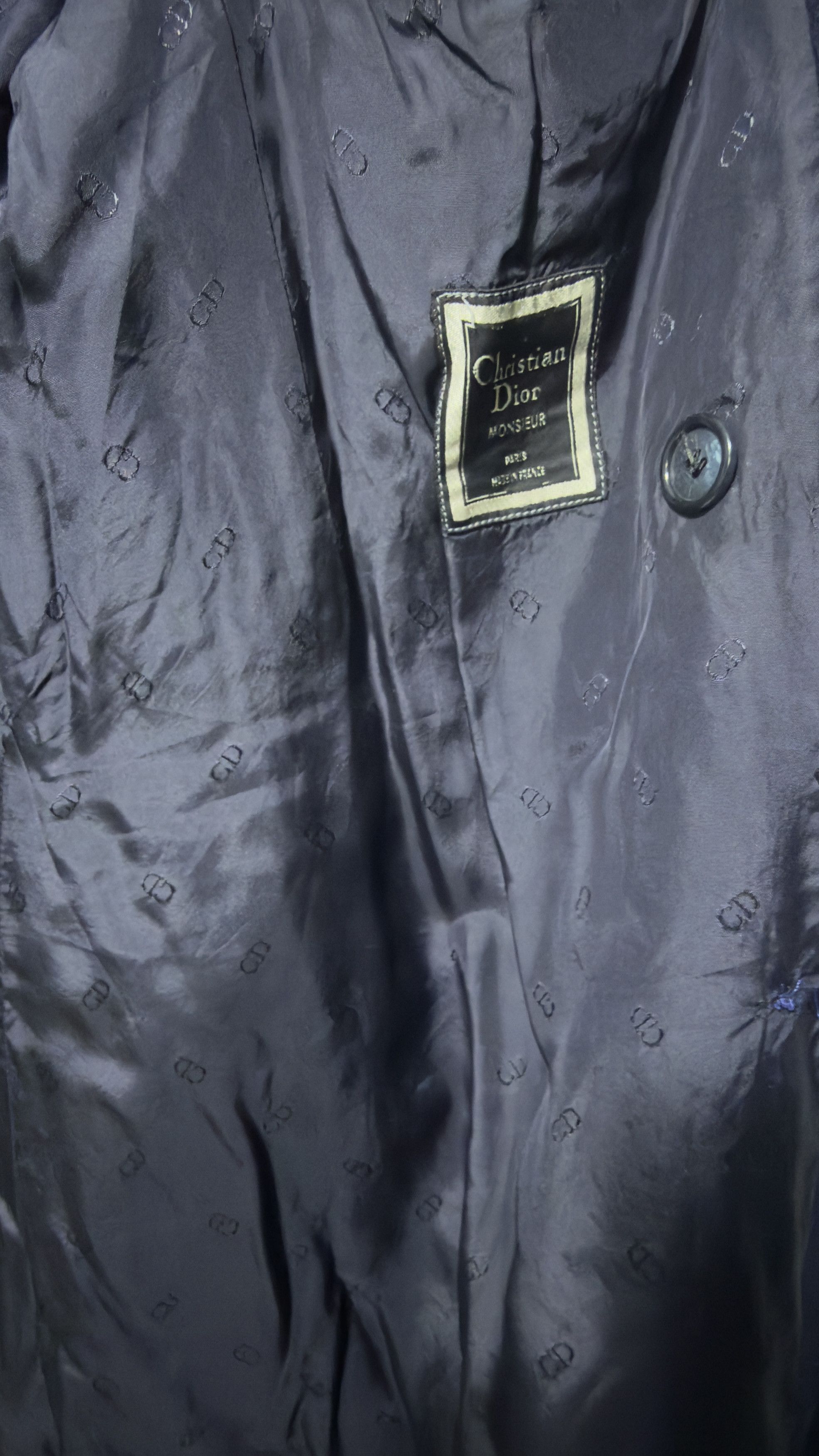 Christian Dior Monsieur Christian Dior coat double breasted wool cashmere 48it M Size US M / EU 48-50 / 2 - 13 Thumbnail