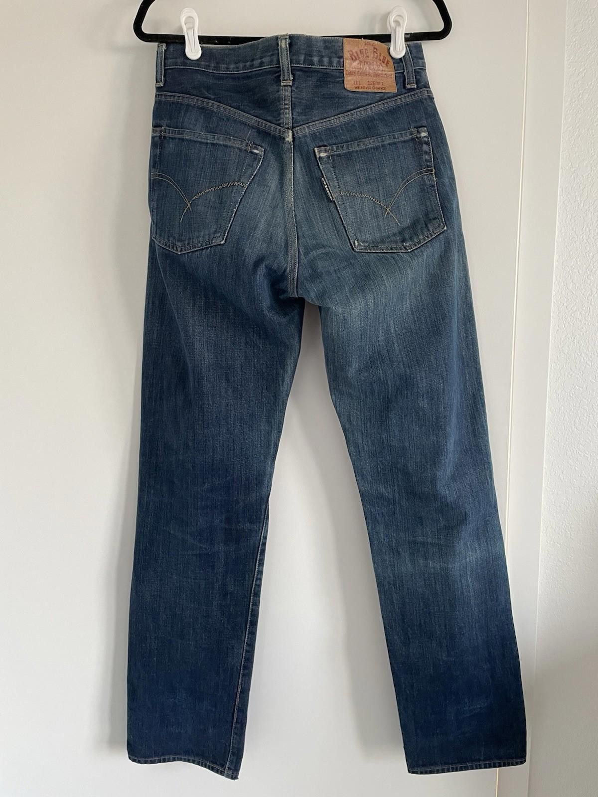 Blue Blue Japan Blue Blue Japan Straight Selvedge Denim Jeans 32 Size US 32 / EU 48 - 2 Thumbnail