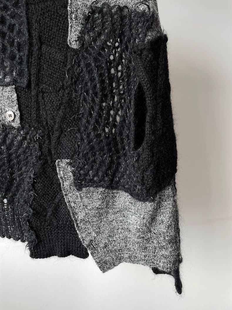 Comme des Garcons Comme Des Garcons Patchwork sweater Size S / US 4 / IT 40 - 4 Thumbnail