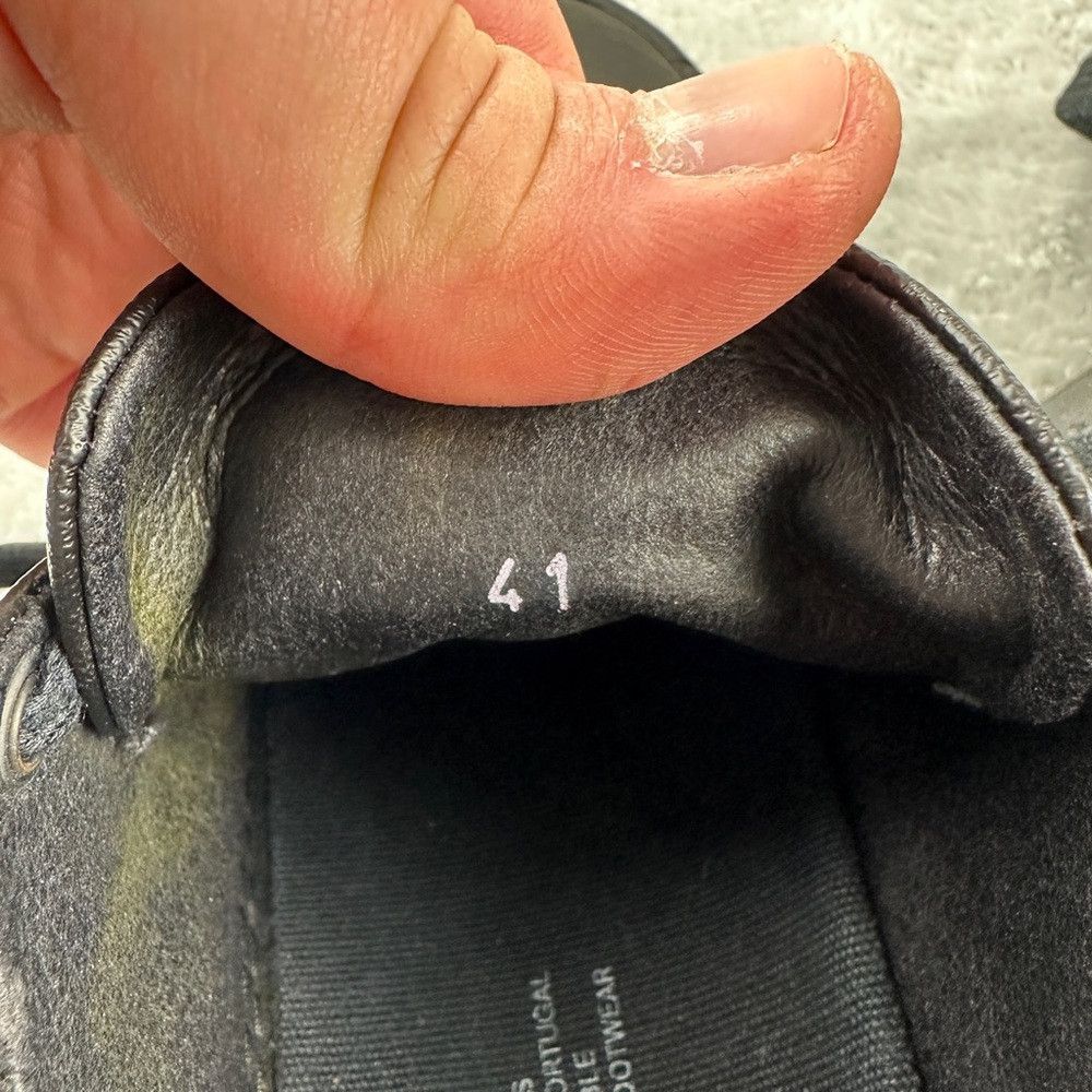 VIRON Viron 1968 Black Shoes Men’s Size 41 EU Size US 8 / EU 41 - 2 Thumbnail
