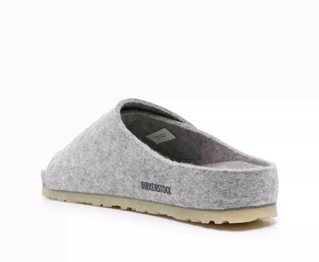 Birkenstock Birkenstock x Fear of God Los Feliz Unisex Slipper Light Gray 42 Size US 9 / EU 42 - 4 Thumbnail