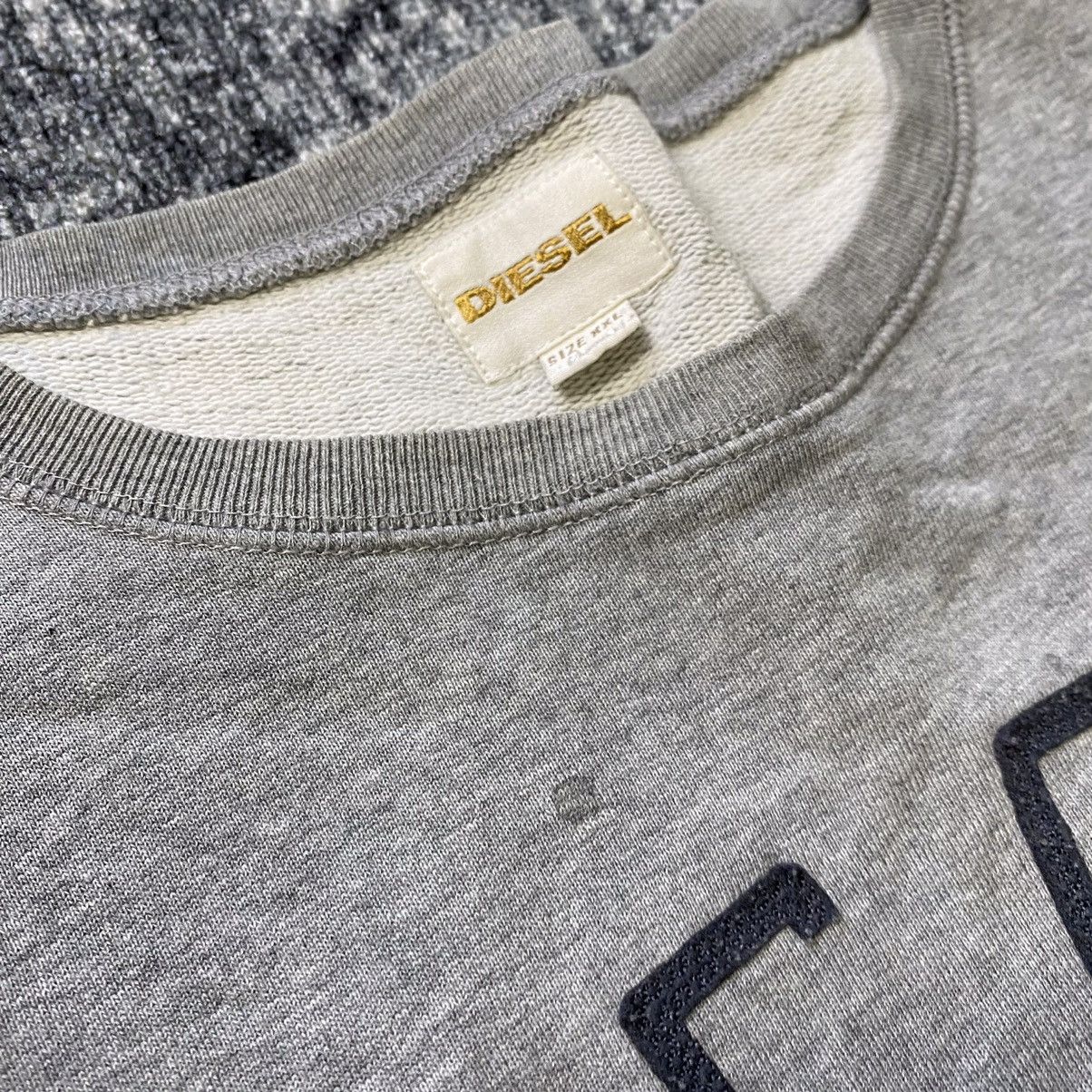 Diesel Vintage Diesel Industry Sweatshirt Grey Big Logo Y2K 90s Size US XL / EU 56 / 4 - 6 Thumbnail