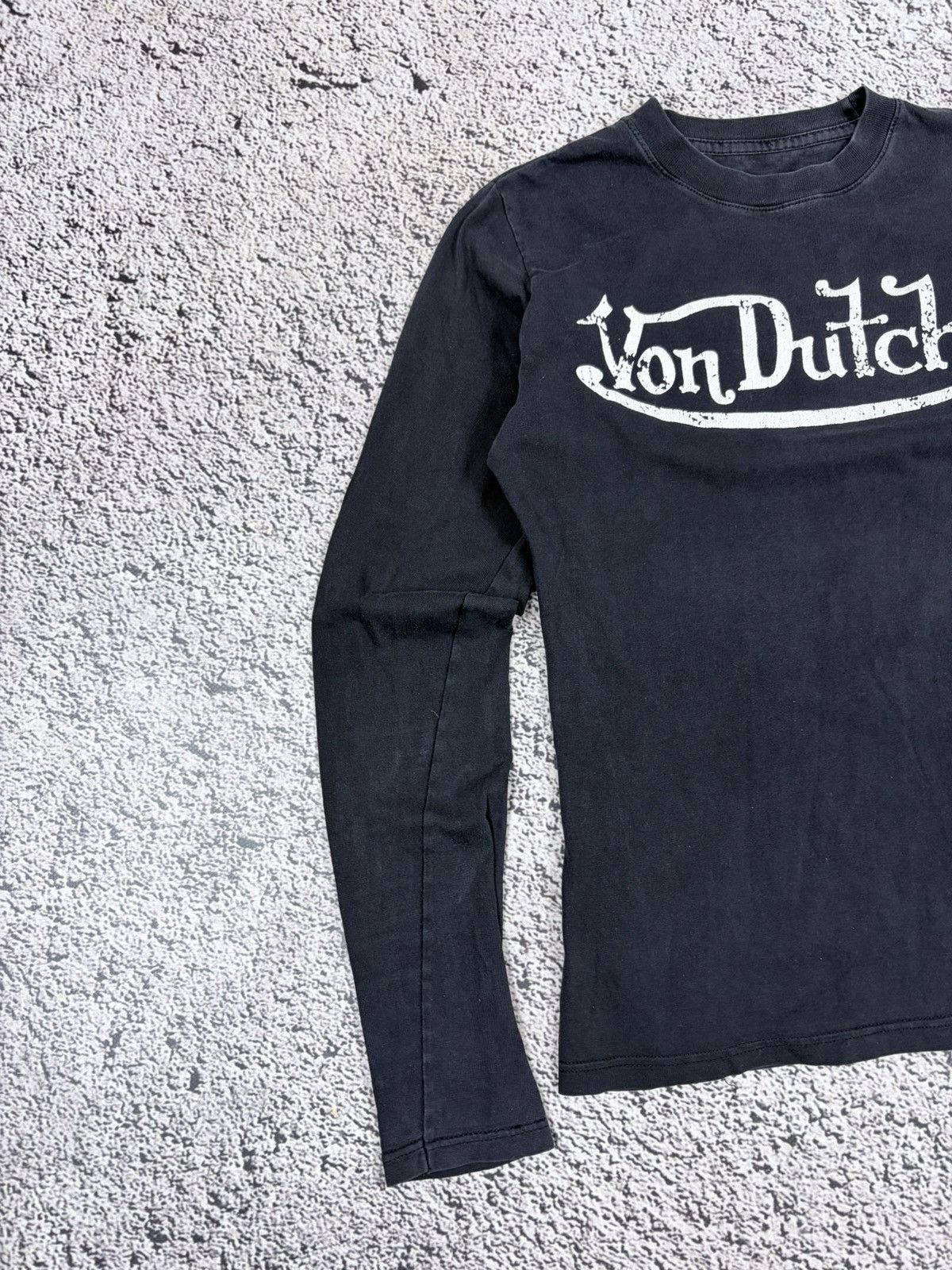 Von Dutch Vintage Von Dutch Made In Italy Spellout Long Sleeve M Size M / US 6-8 / IT 42-44 - 2 Thumbnail