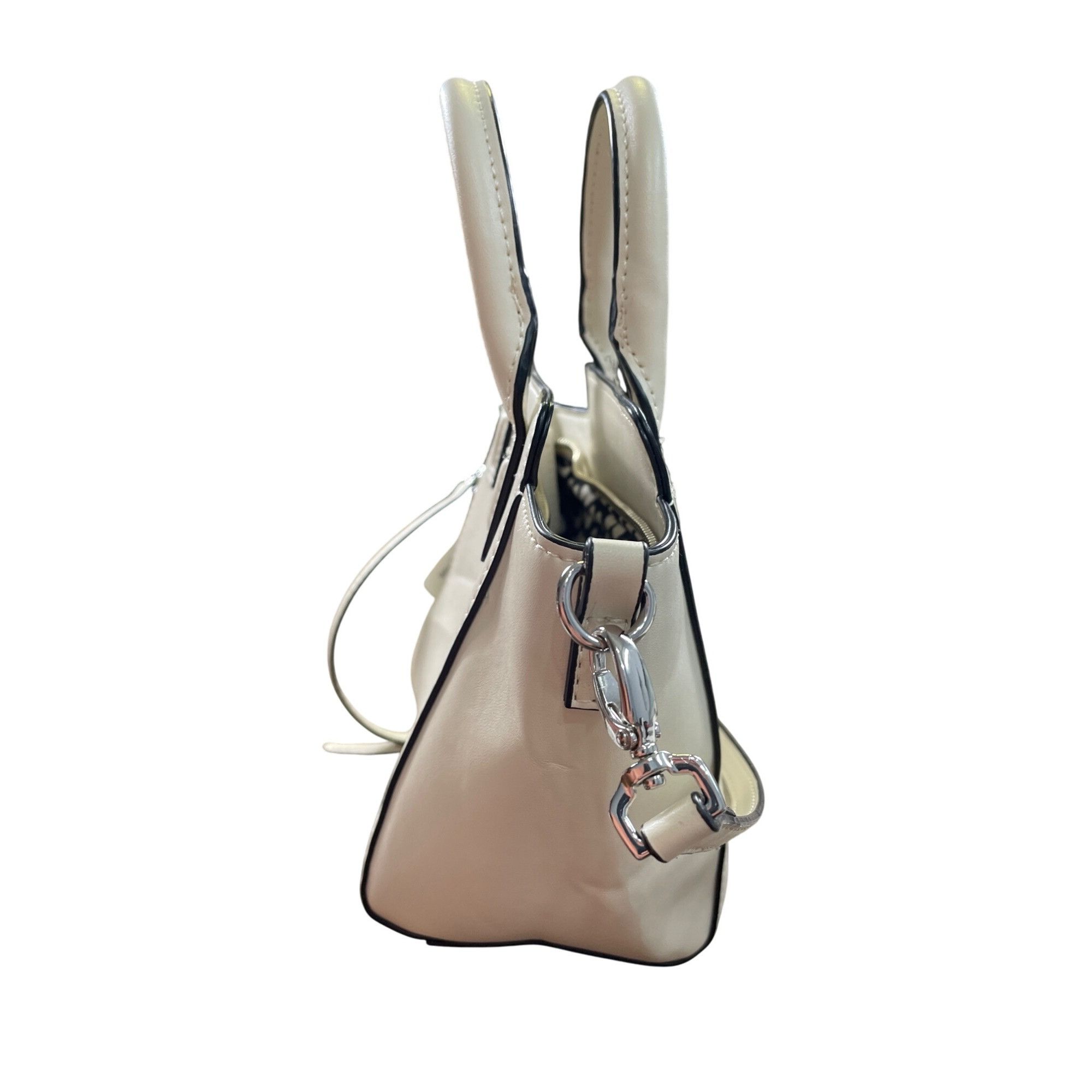 Vera Bradley Vera Bradley Mini off white Faux Leather Satchel With Adjust Size ONE SIZE - 10 Thumbnail