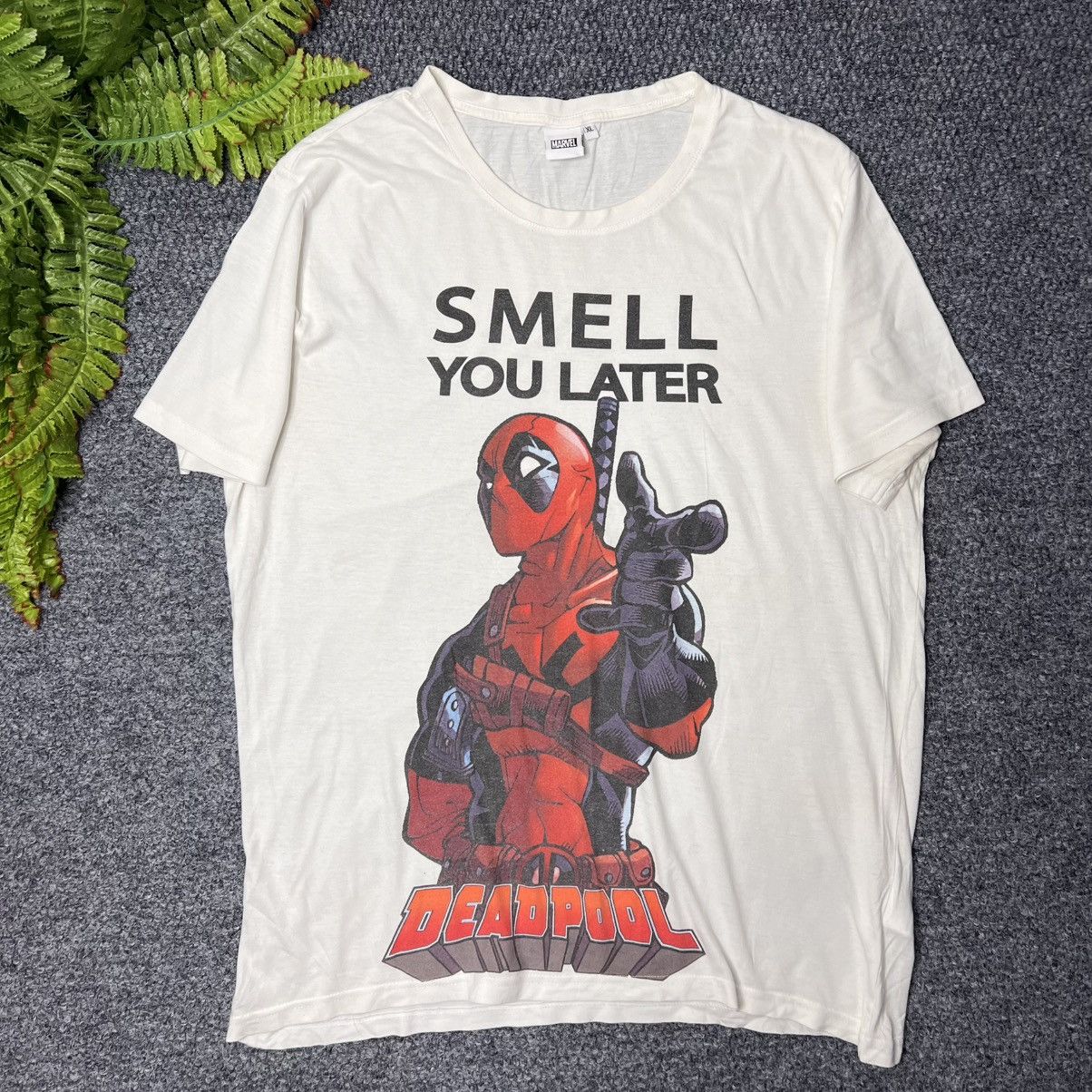 Marvel Comics × Vintage DeadPool Marvel Comics T-shirt Size US XL / EU 56 / 4 - 1 Thumbnail