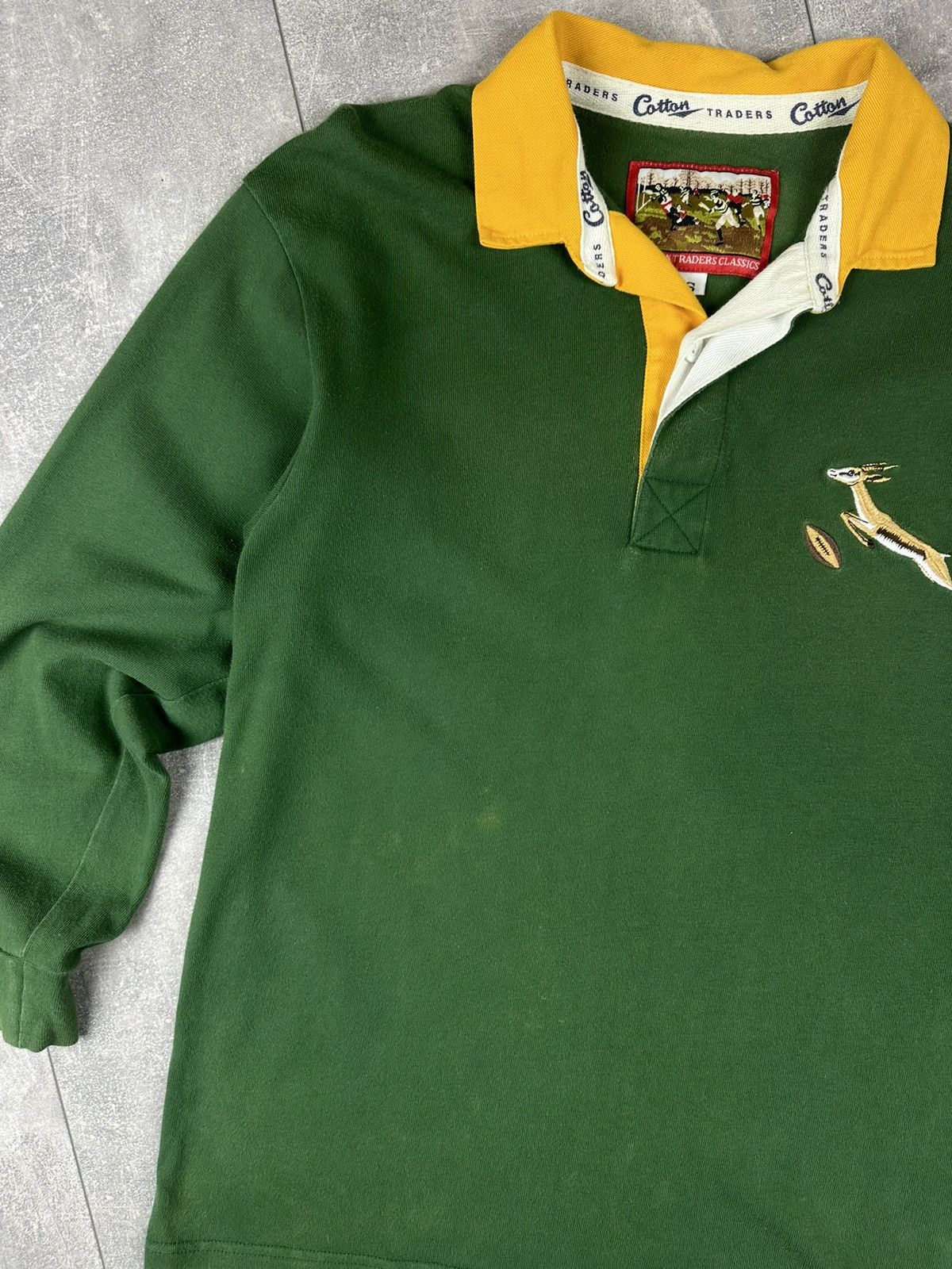 Cotton Traders Cotton Traders South Africa Vintage Rugby Jersey Size US S / EU 44-46 / 1 - 3 Thumbnail