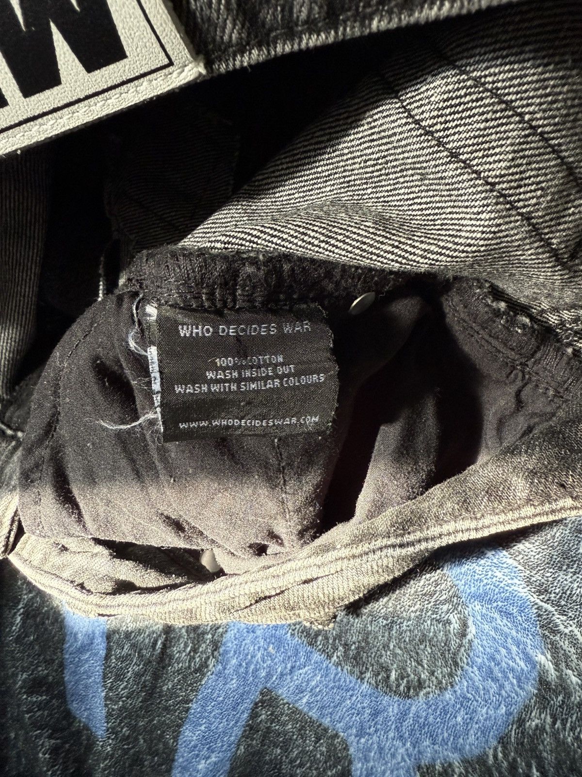 Who Decides War Who Decides War black washed jeans Size US 34 / EU 50 - 7 Thumbnail