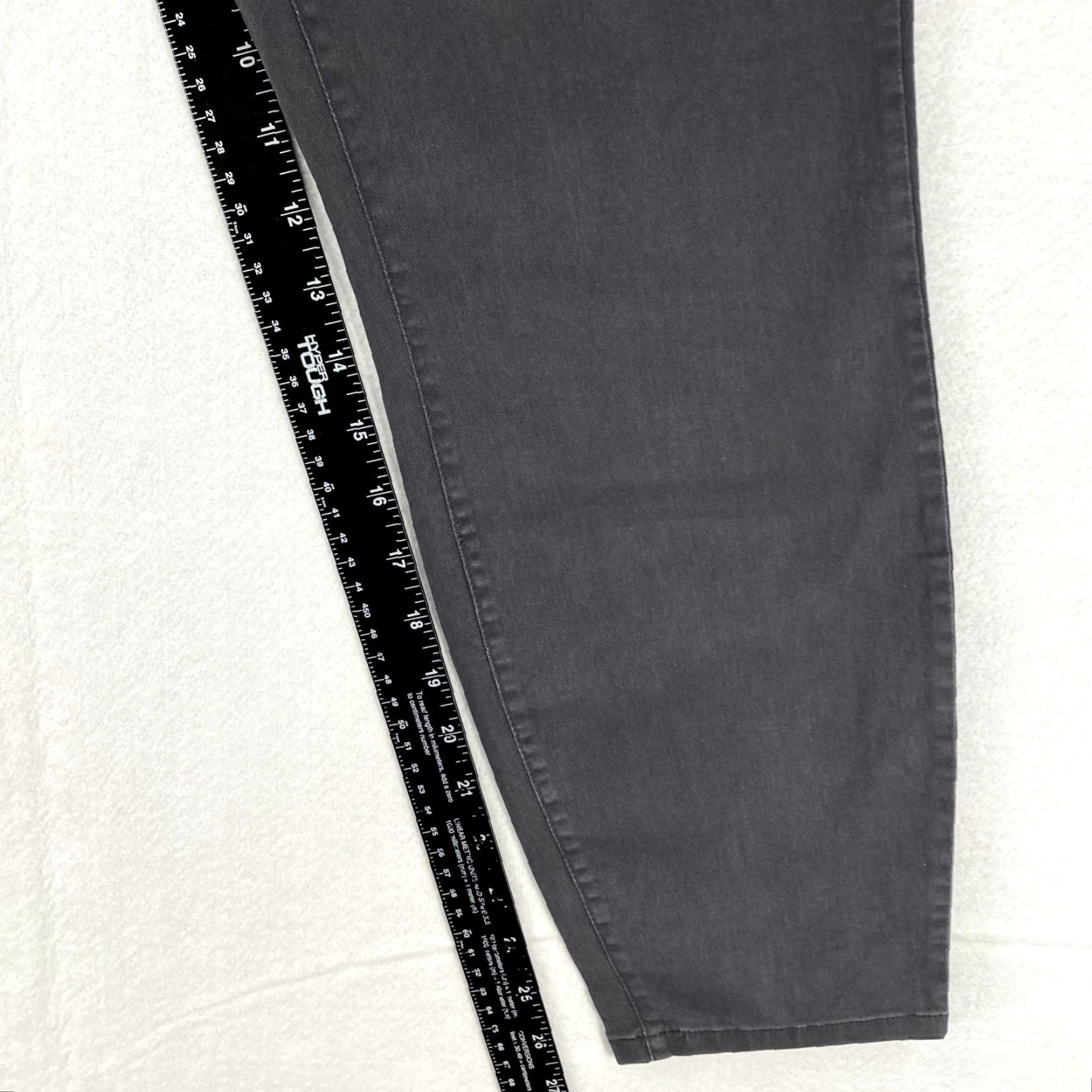 Vineyard Vines Vineyard Vines Pants Womens 8 Dark Gray Skinny Belted Mid Rise Stretch Size 30" / US 8 / IT 44 - 7 Thumbnail