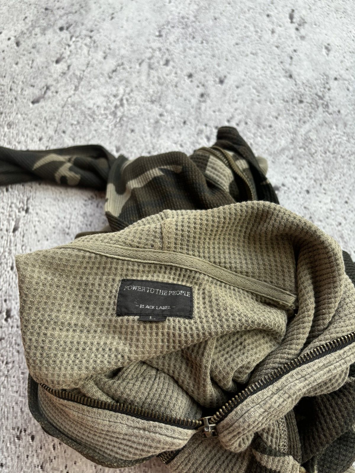 If Six Was Nine Double zipper power to the people black label camo Size US L / EU 52-54 / 3 - 7 Thumbnail
