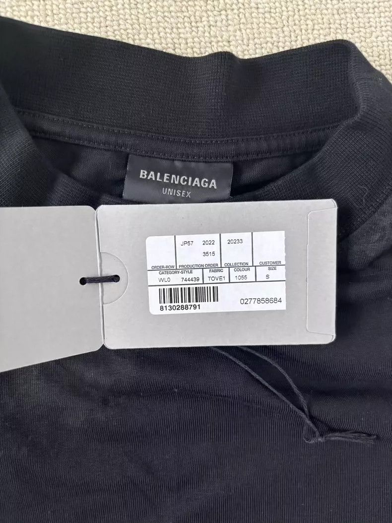 Balenciaga Balenciaga Abstract Logo monogrammed printed short sleeve Size US S / EU 44-46 / 1 - 6 Thumbnail