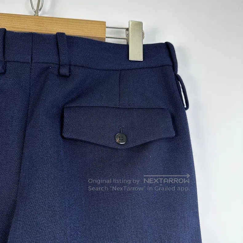 Louis Vuitton Louis Vuitton Navy Straight Leg Suit Pants Size US 40 / EU 56 - 6 Thumbnail
