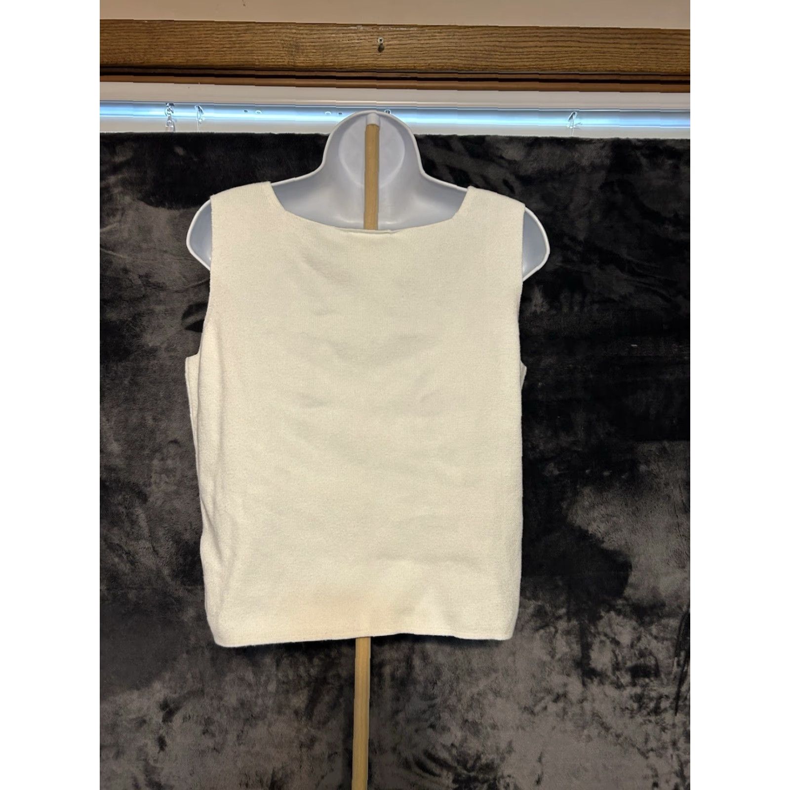 Vintage VINTAGE Designers Originals Sleeveless Top Women PM White 90s Cotton Knit Sleeveless Regular Size Short description: N/A Size M / US 6-8 / IT 42-44 - 6 Thumbnail