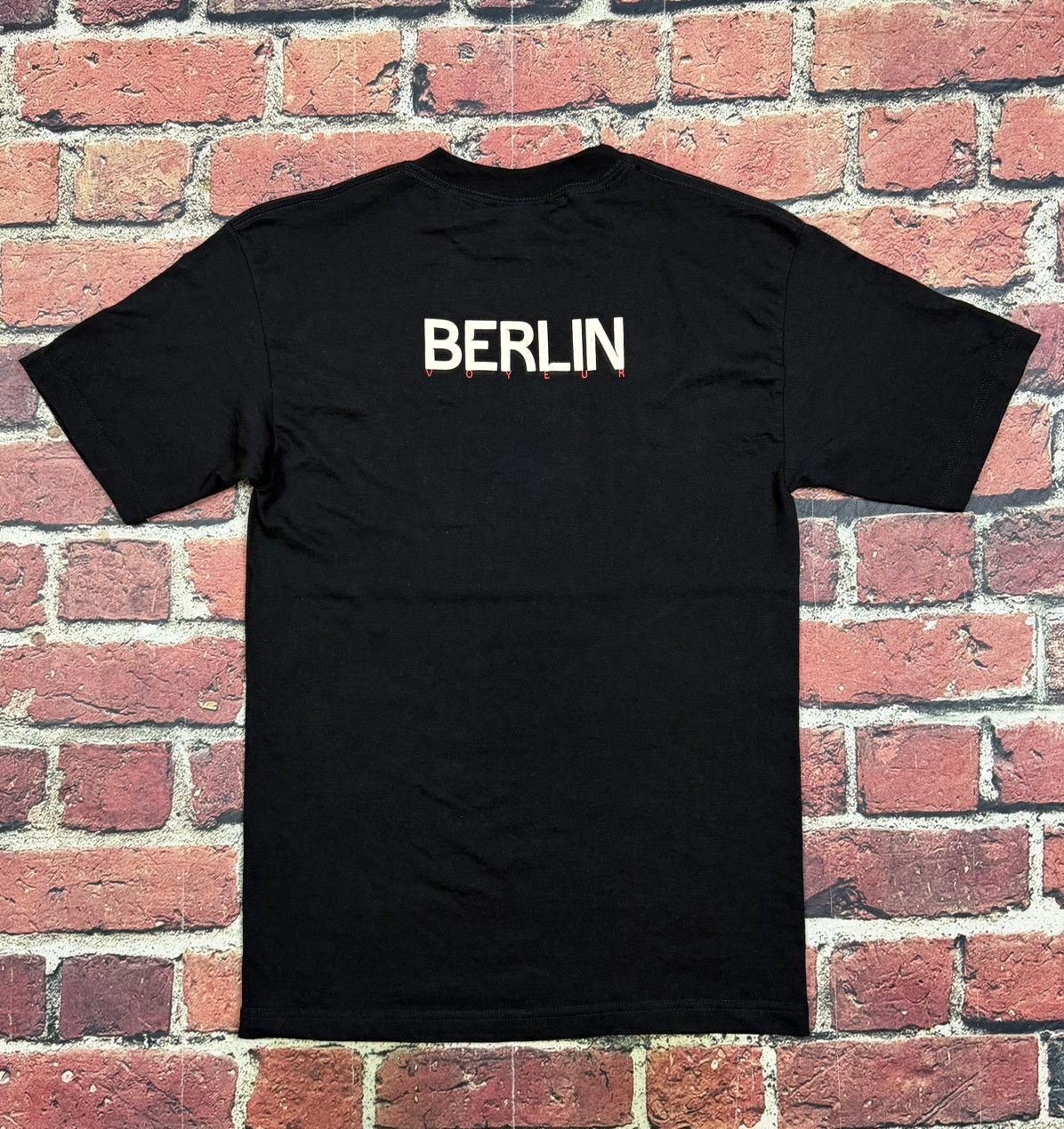 Band Tees Vintage BERLIN Band T Shirt 2001 Voyeur New Wave Synth Pop Size US M / EU 48-50 / 2 - 2 Thumbnail