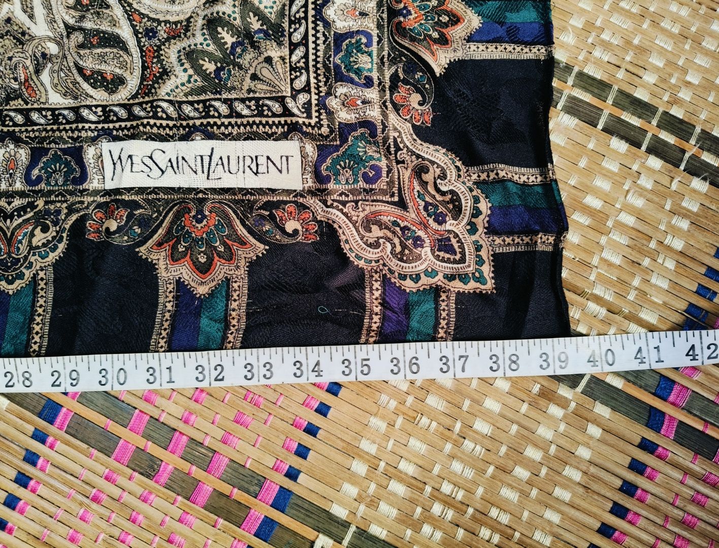 Yves Saint Laurent Vintage Yves saint Lauren wool scarf Size ONE SIZE - 10 Thumbnail