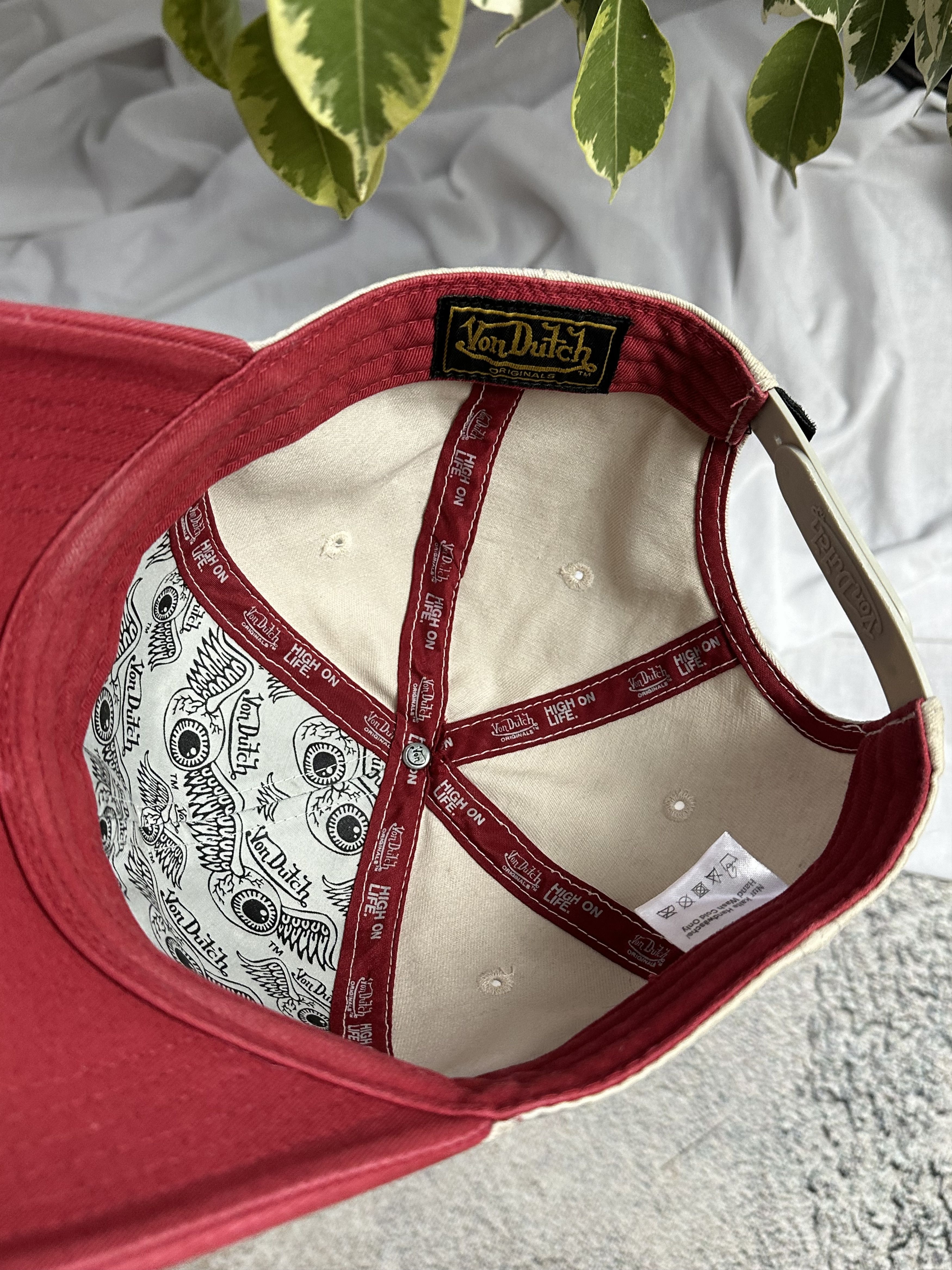 Vintage × Von Dutch Vintage cap Von Dutch original distressed Size ONE SIZE - 4 Thumbnail