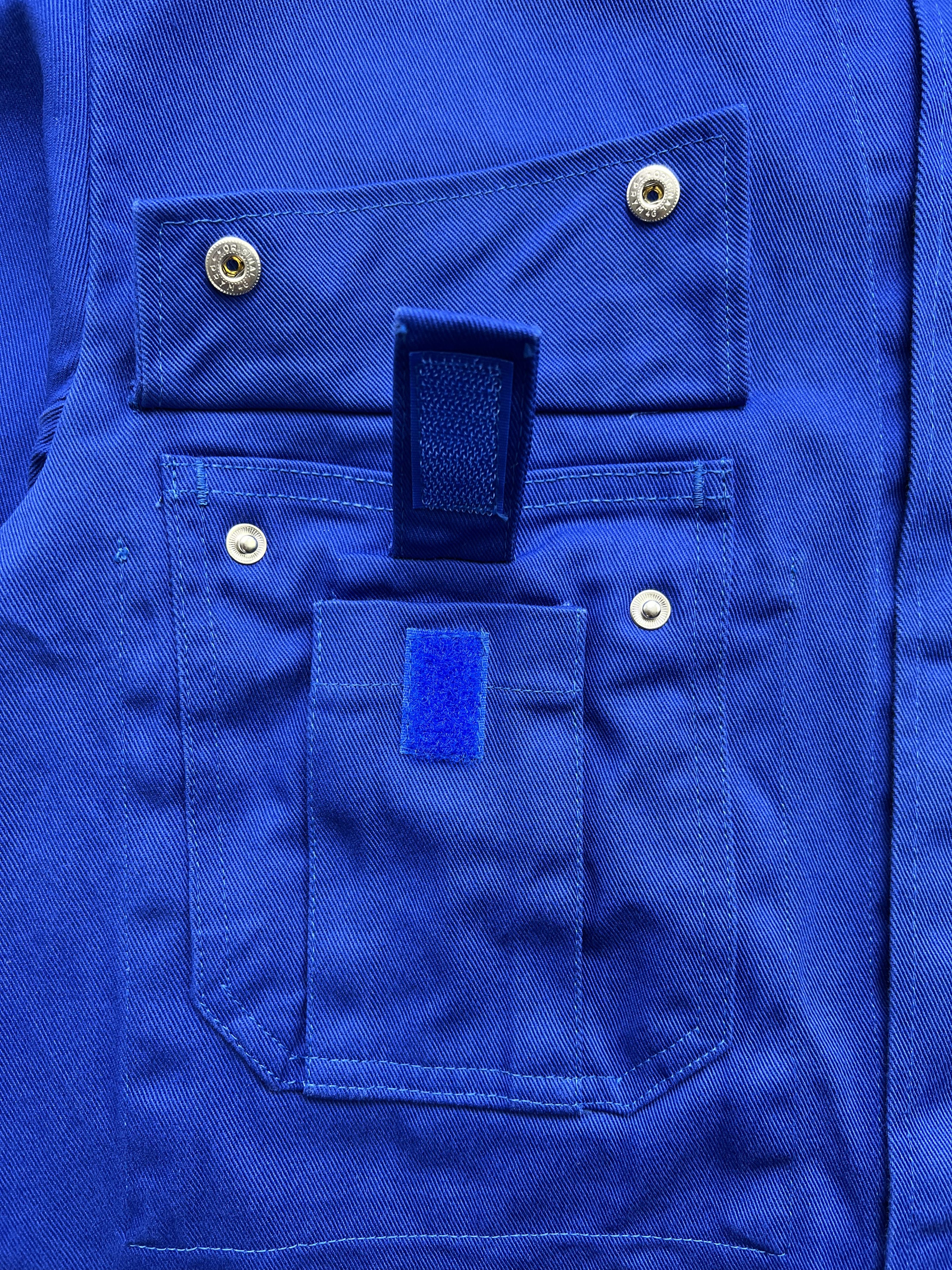 Vintage French Work Short Jacket Vintage Bleu De Travail Size US M / EU 48-50 / 2 - 6 Thumbnail