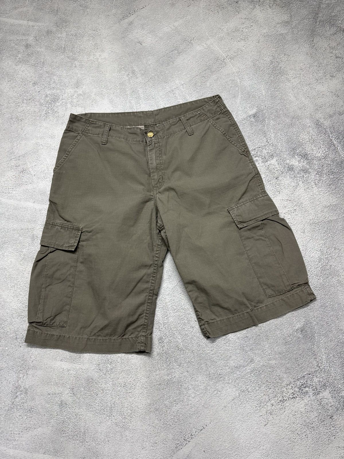 Carhartt Vintage Y2k Carhartt Cargo Shorts Size US 30 / EU 46 - 11 Thumbnail