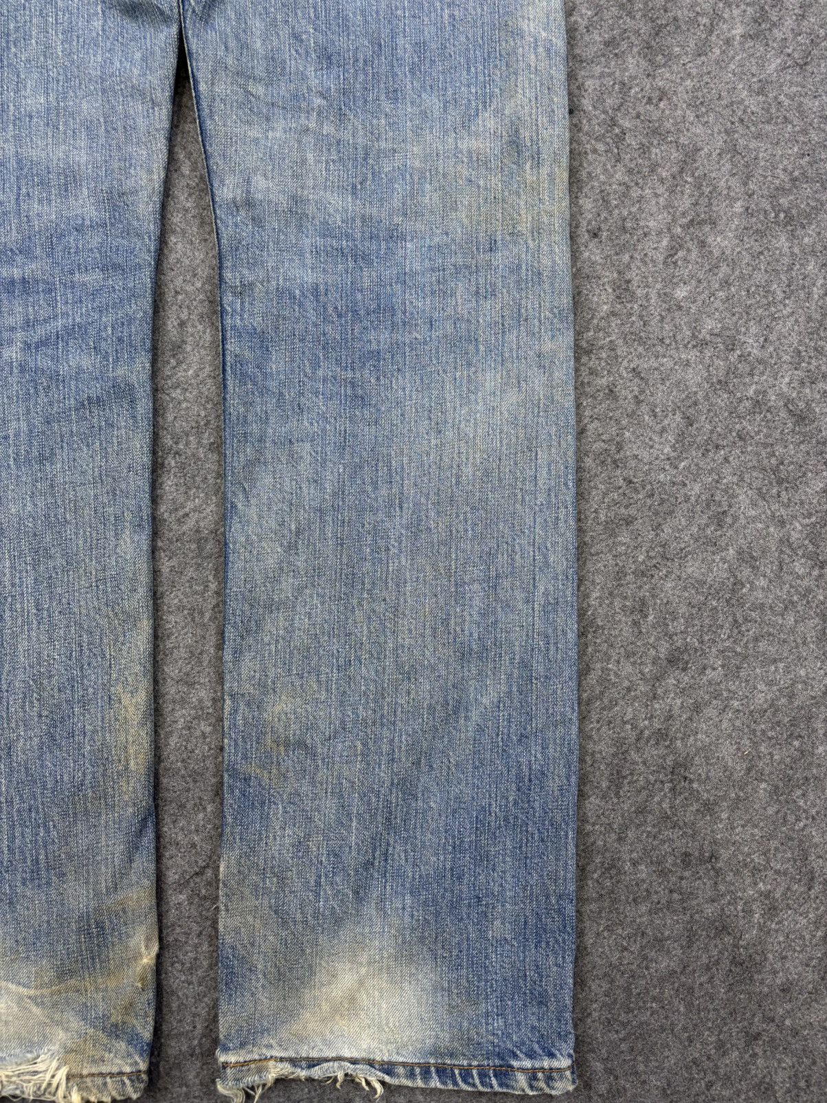 Levi's 💥Thrashed💥Vintage Levis 501 Crazy Rework Denim F823 Size US 28 / EU 44 - 16 Thumbnail
