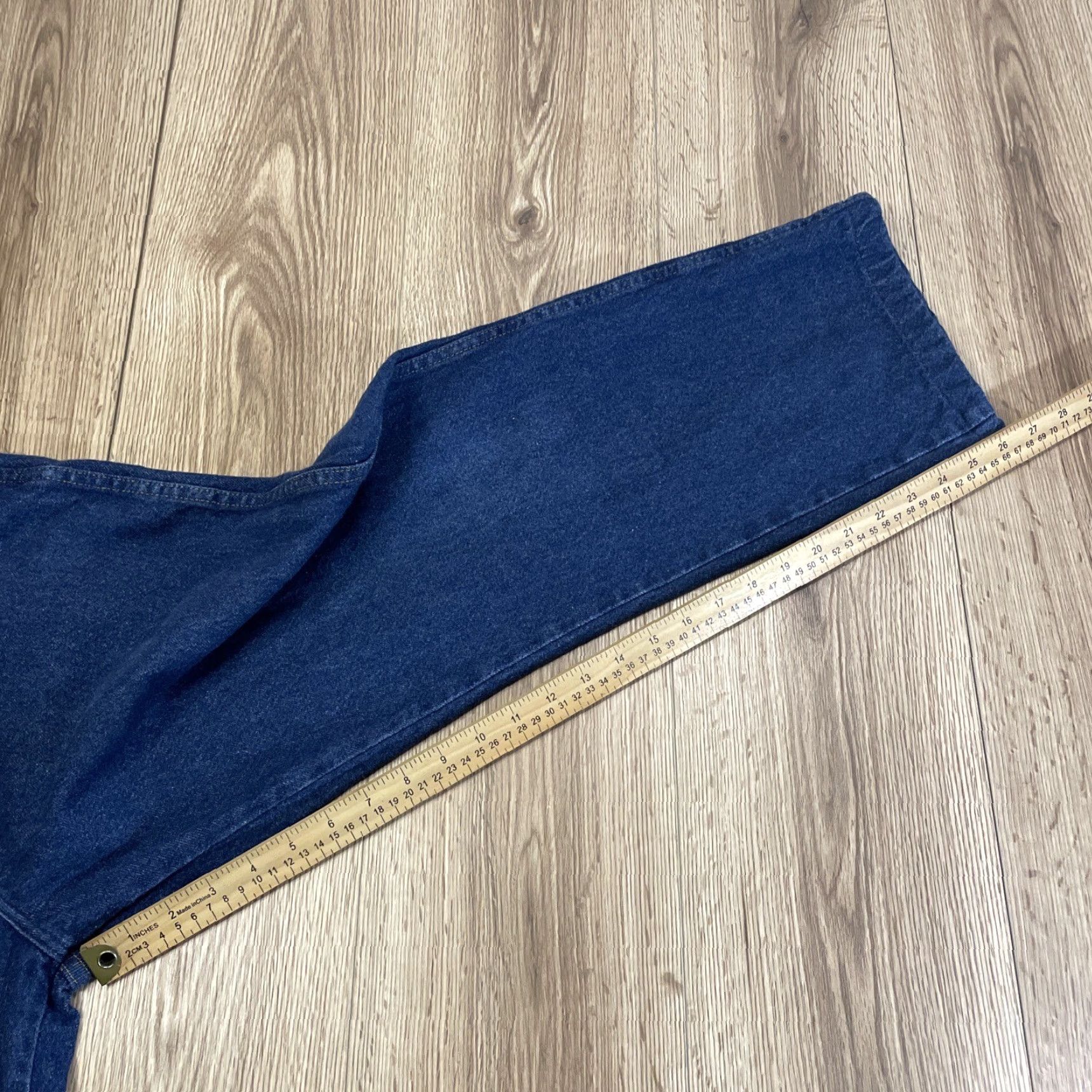 Red Kap Red Kap Jeans Men's 34x30 Blue Denim Mid Rise Straight Workwear Classic Size US 34 / EU 50 - 6 Thumbnail