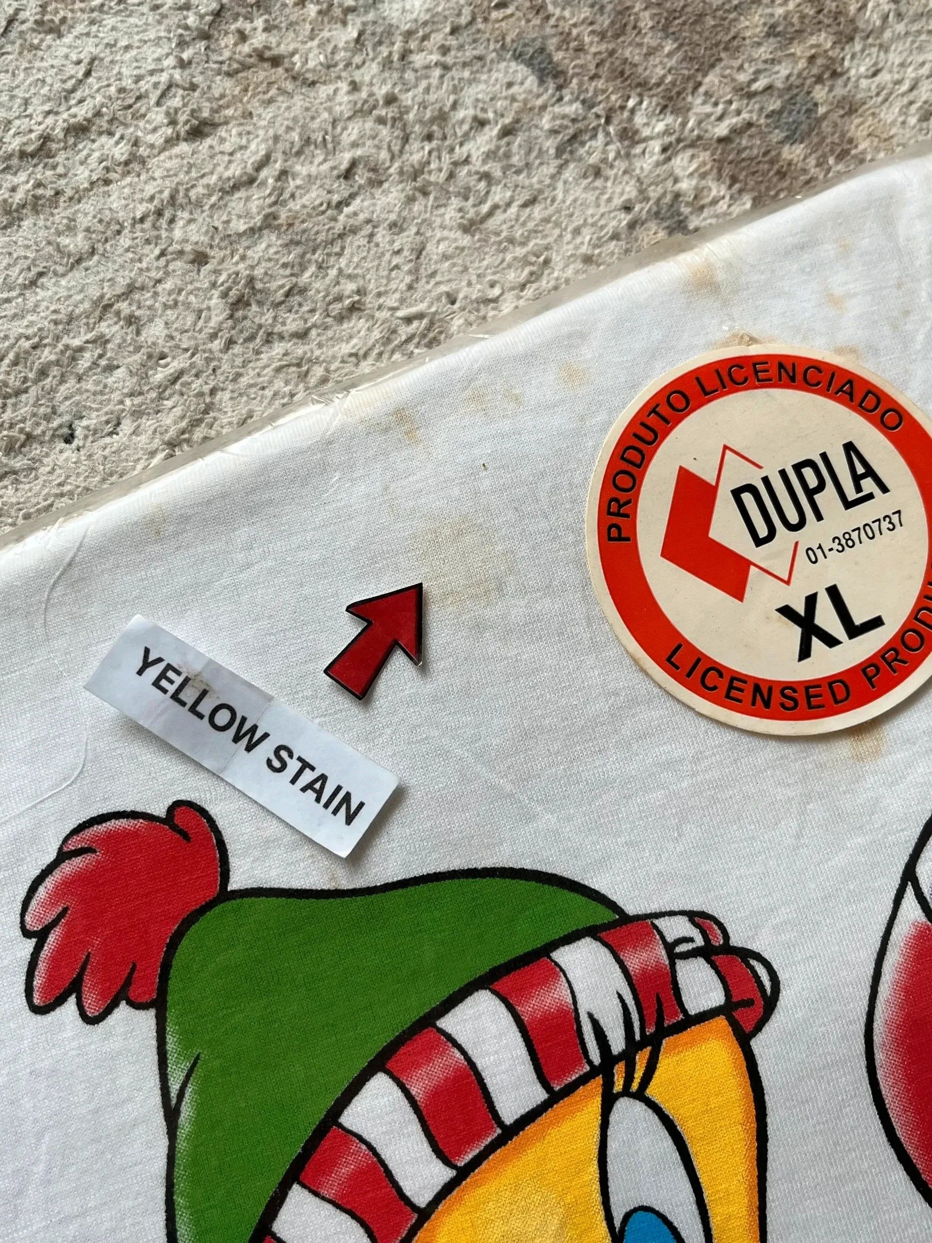 Warner Bros Looney Tunes Sz XL Dupla Vintage 1997 Made in Spain Official Size US XL / EU 56 / 4 - 9 Thumbnail