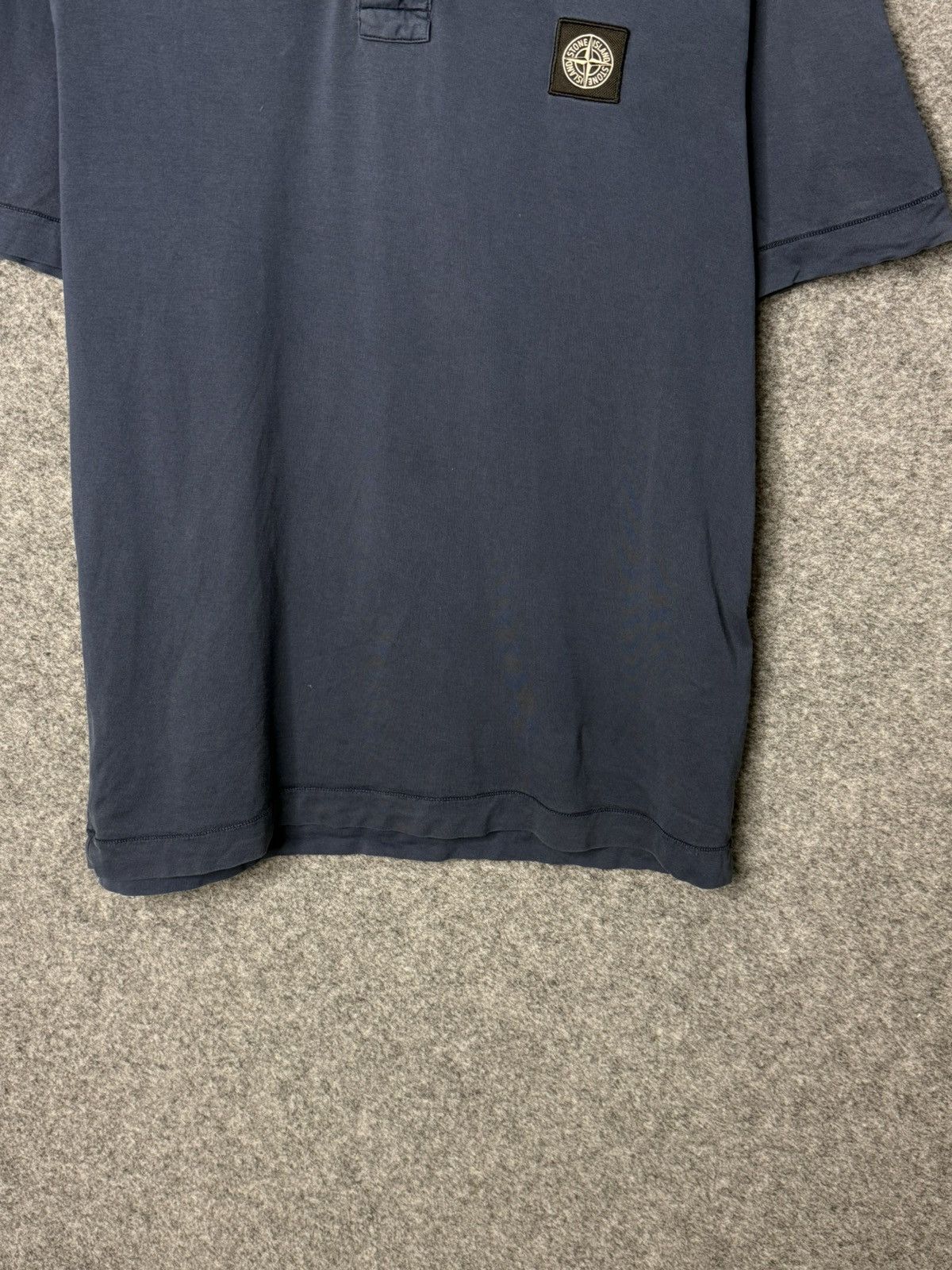 Stone Island Stone Island Navy Blue Small Logo Polo tshirt size M Size US M / EU 48-50 / 2 - 4 Thumbnail