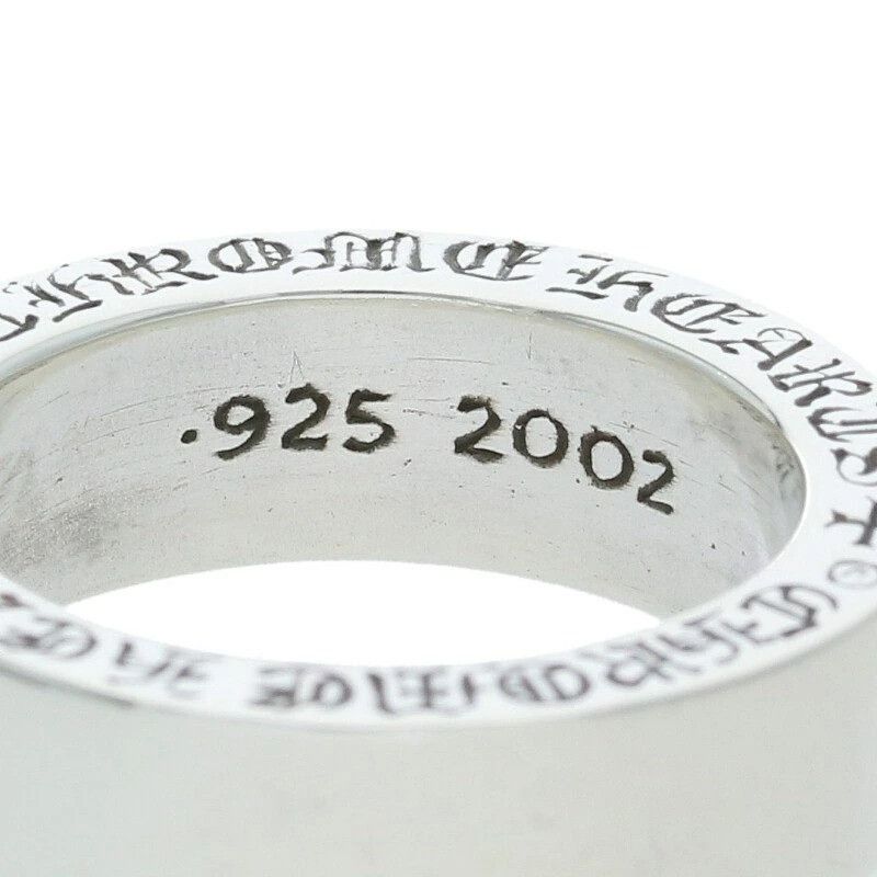 Chrome Hearts US 5 CHROME HEARTS 6mm SPACER RING SILVER Size ONE SIZE - 5 Thumbnail