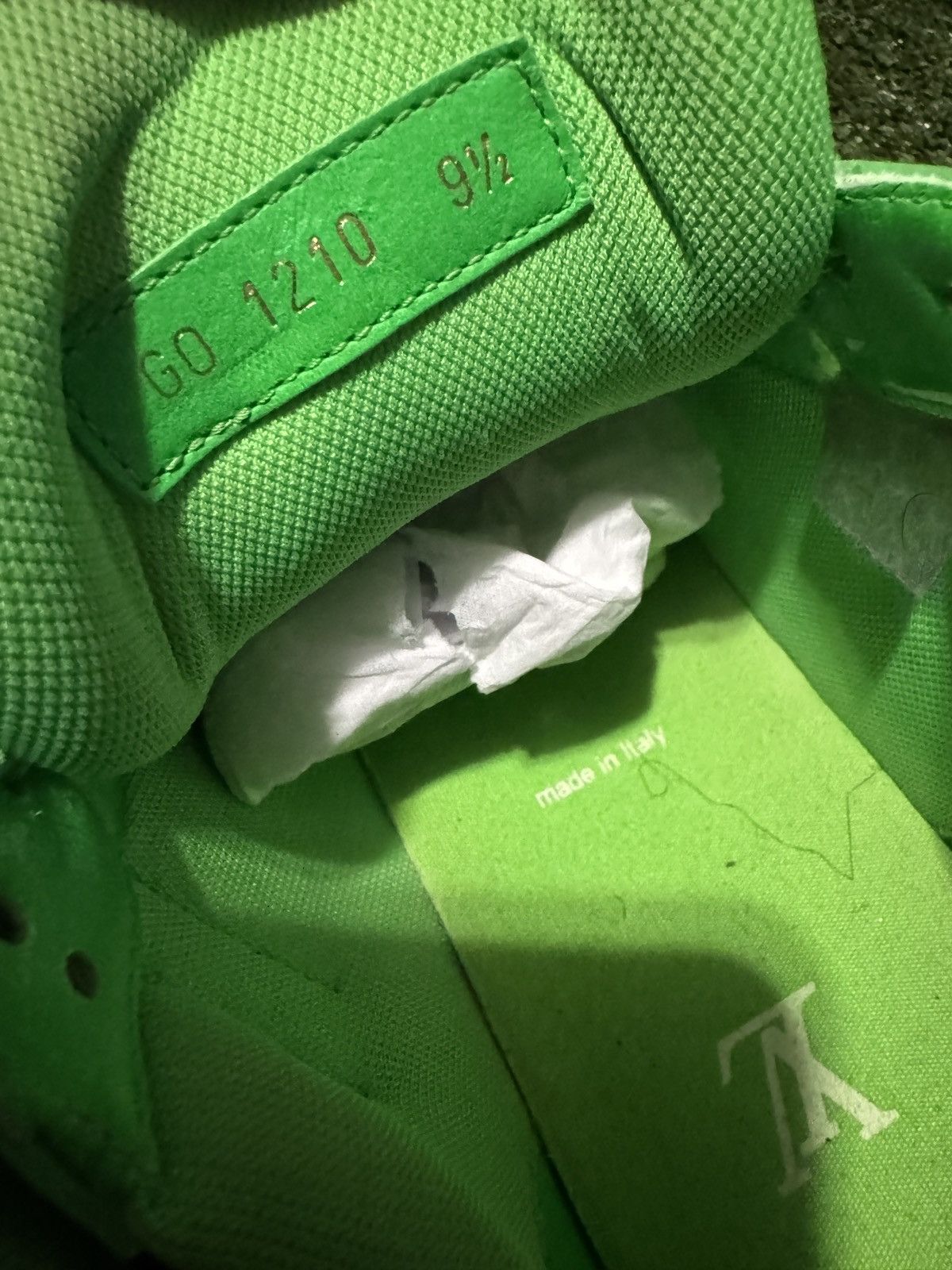 Louis Vuitton LV Virgil Slime Lime Green Skater Shoes Size US 9.5 / EU 42-43 - 7 Thumbnail