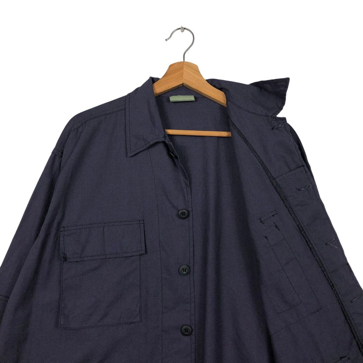 Japanese Brand 🔥VINTAGE CHORE WORKER MILITARY JACKET MULTI POCKET Size US M / EU 48-50 / 2 - 14 Thumbnail