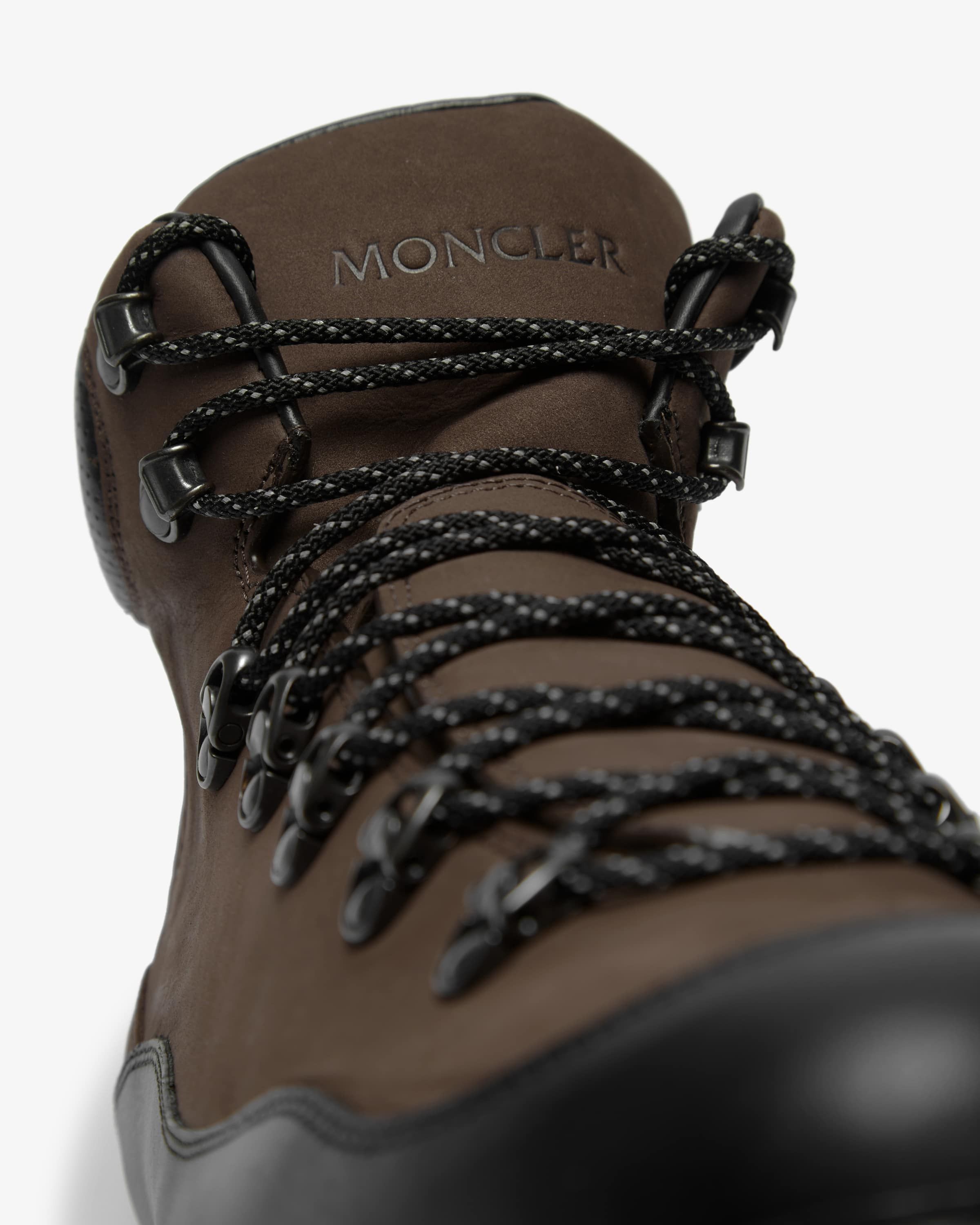 Moncler o1y0225 Ankle Boots in Dark Brown/Black Size US 8 / EU 41 - 2 Thumbnail