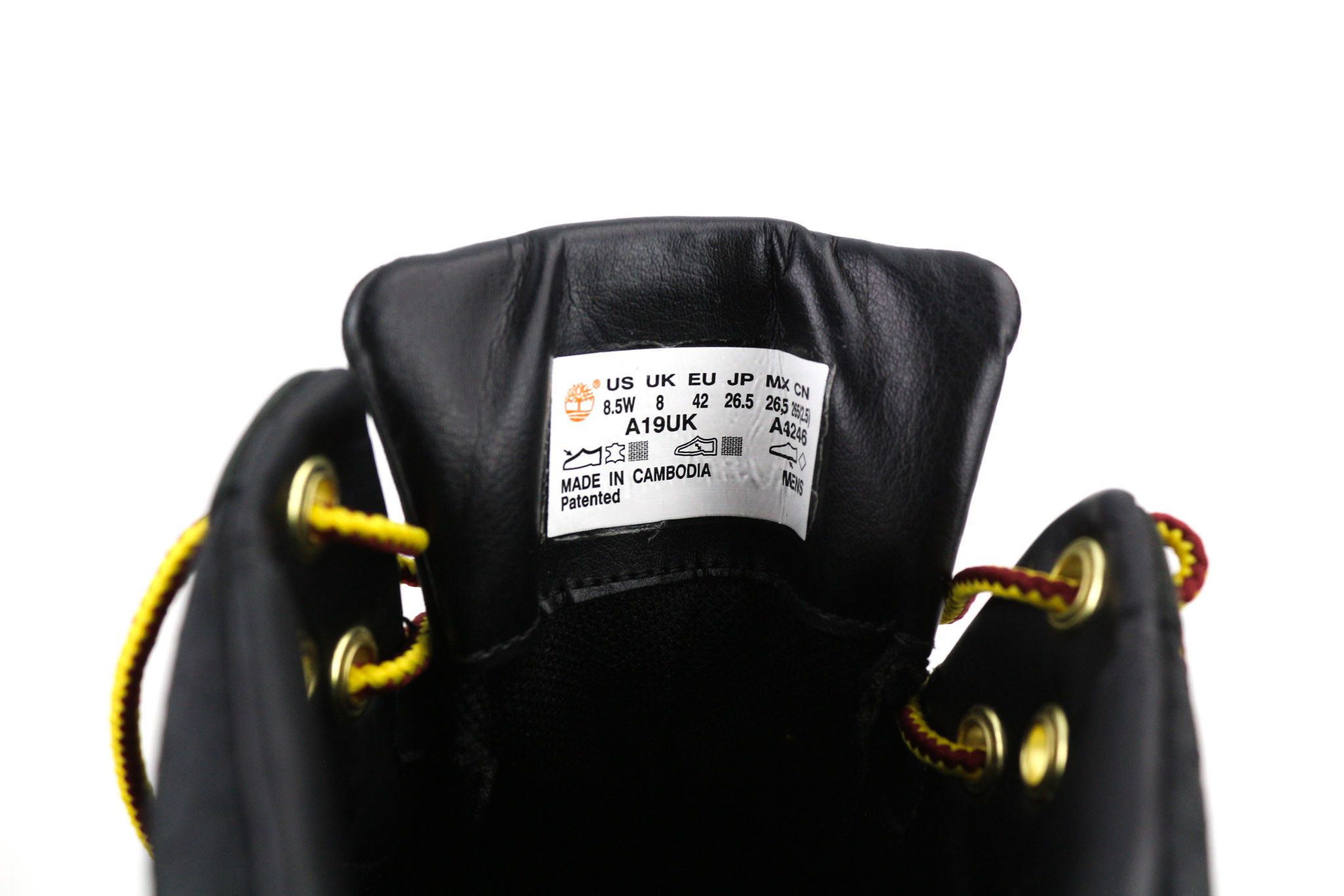 Timberland A19UK UK8 Black Leather Comfort 80968 Size US 8.5 / EU 41-42 - 9 Thumbnail