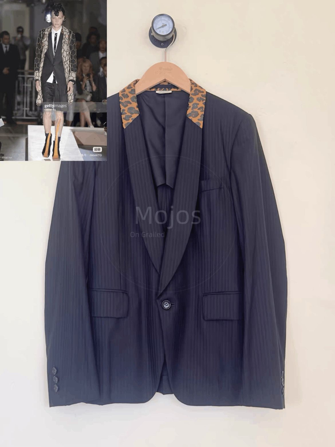 Comme des Garcons Homme Plus Comme Des Garcons Homme Plus Leopard Neck Jacket-2508 Size US XS / EU 42 / 0 - 1 Thumbnail