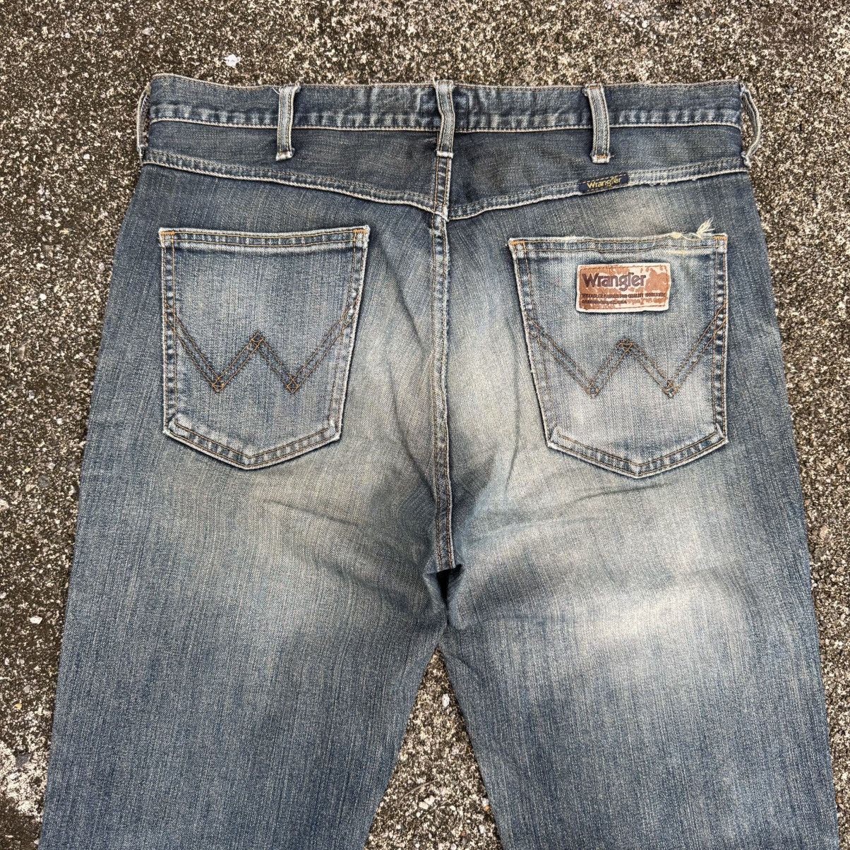 Wrangler VINTAGE EDWIN RUSTY FADED JEAN PANTS Size US 35 - 11 Thumbnail