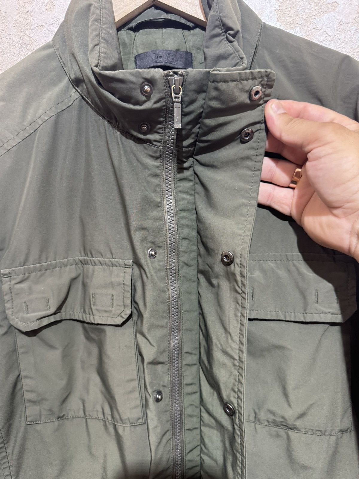 Japanese Brand × Uniqlo × Vintage Vintage Uniqlo Multi Pocket Army Military Jacket Size US M / EU 48-50 / 2 - 12 Thumbnail