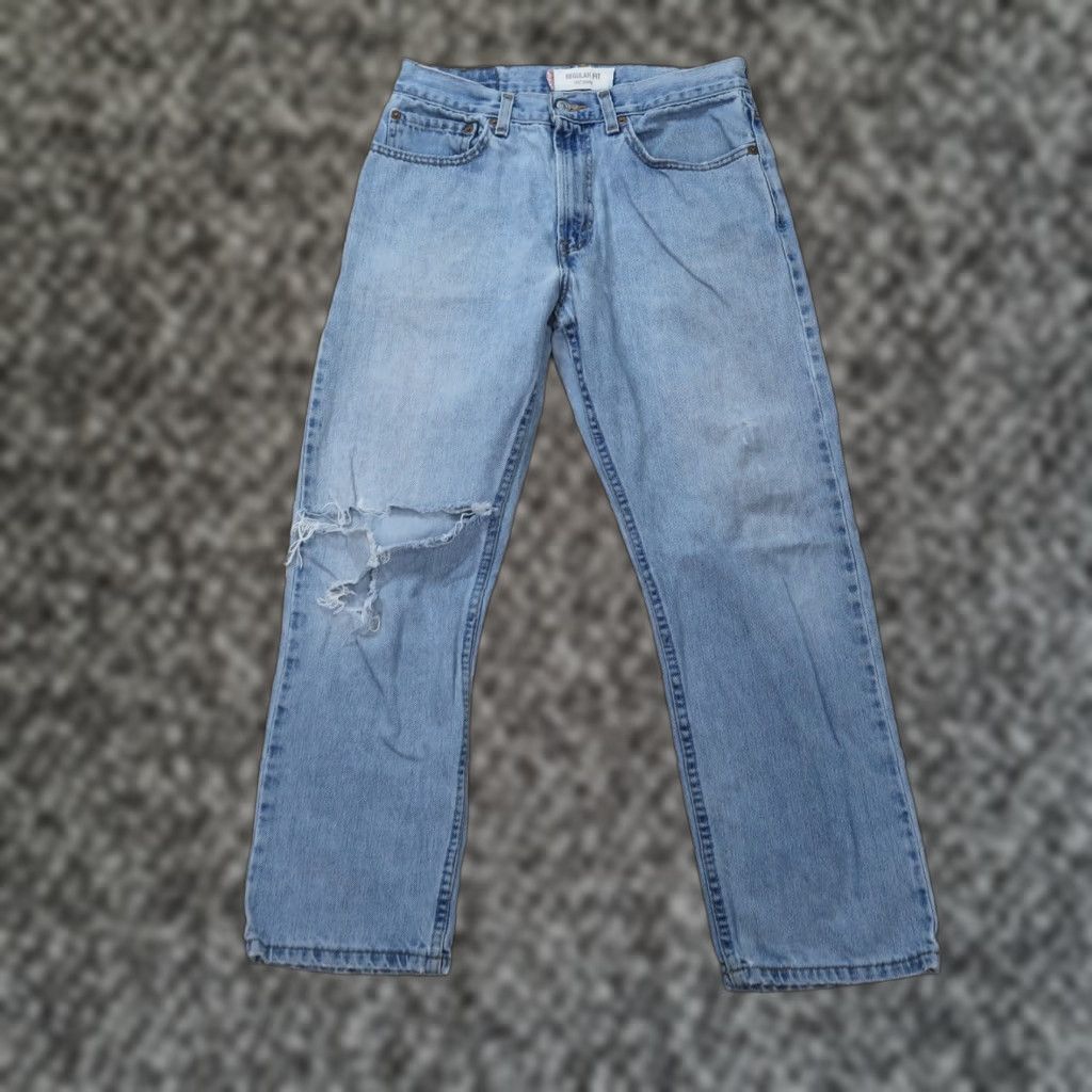 Levi's VINTAGE Levi's 505 Jeans Regular Levi's 505 Straight Leg 32x30 Blue Denim Men Adult MensDiameter? Size US 32 / EU 48 - 1 Thumbnail