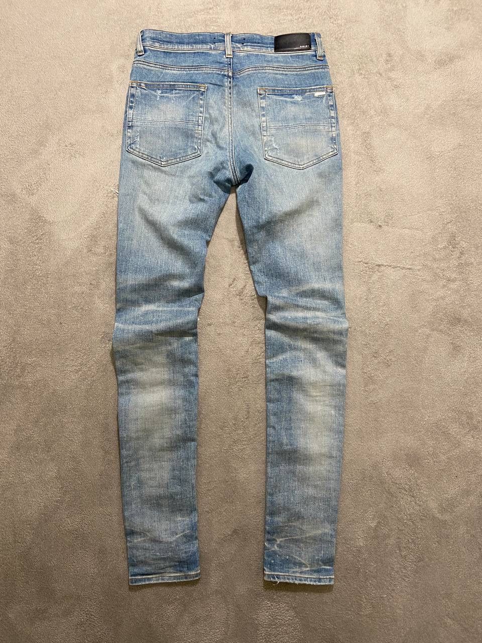 Amiri Amiri Denim Logo Applique Jeans Size US 30 / EU 46 - 12 Thumbnail