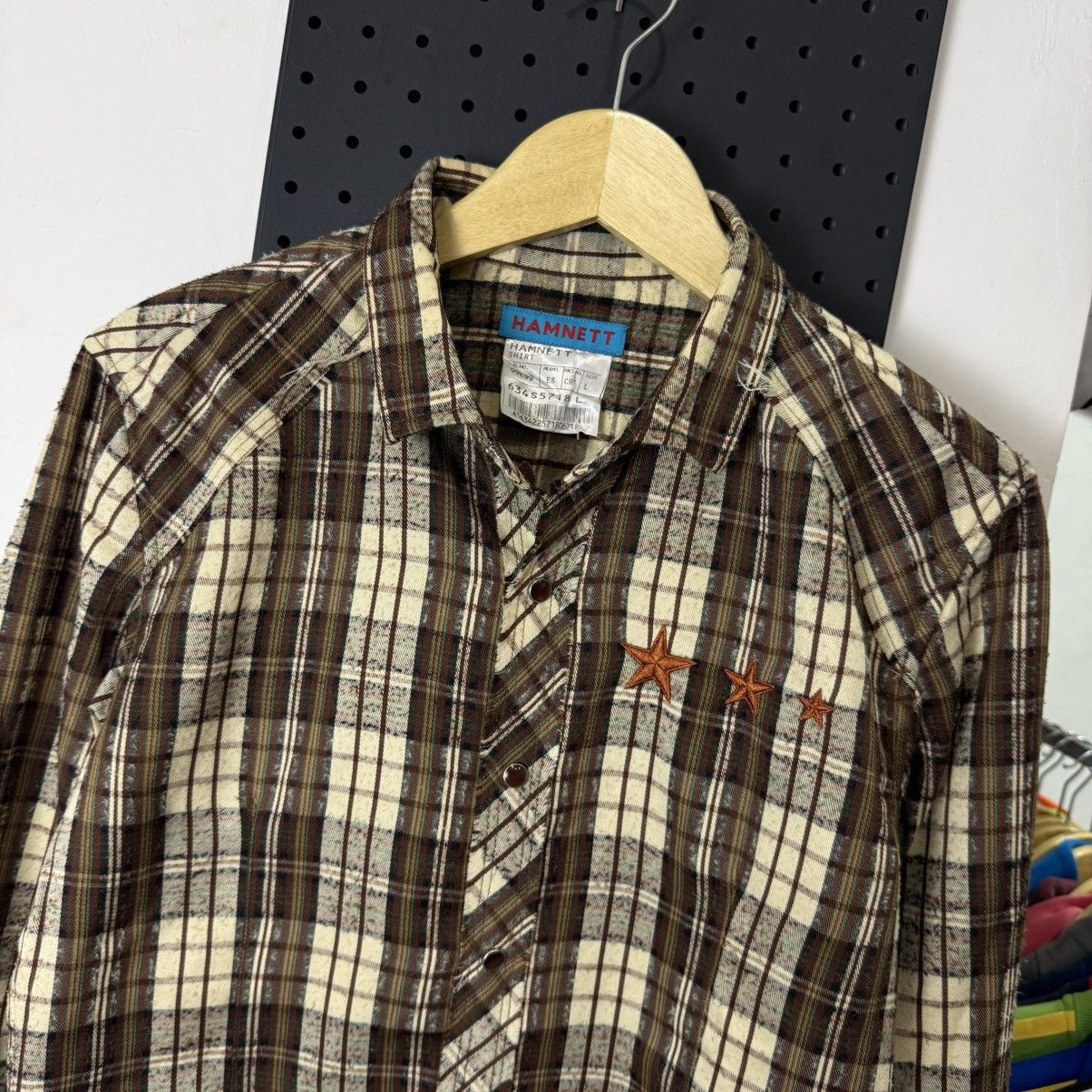 Katharine Hamnett London HAMNETT distressed star now shirt Size US L / EU 52-54 / 3 - 2 Thumbnail