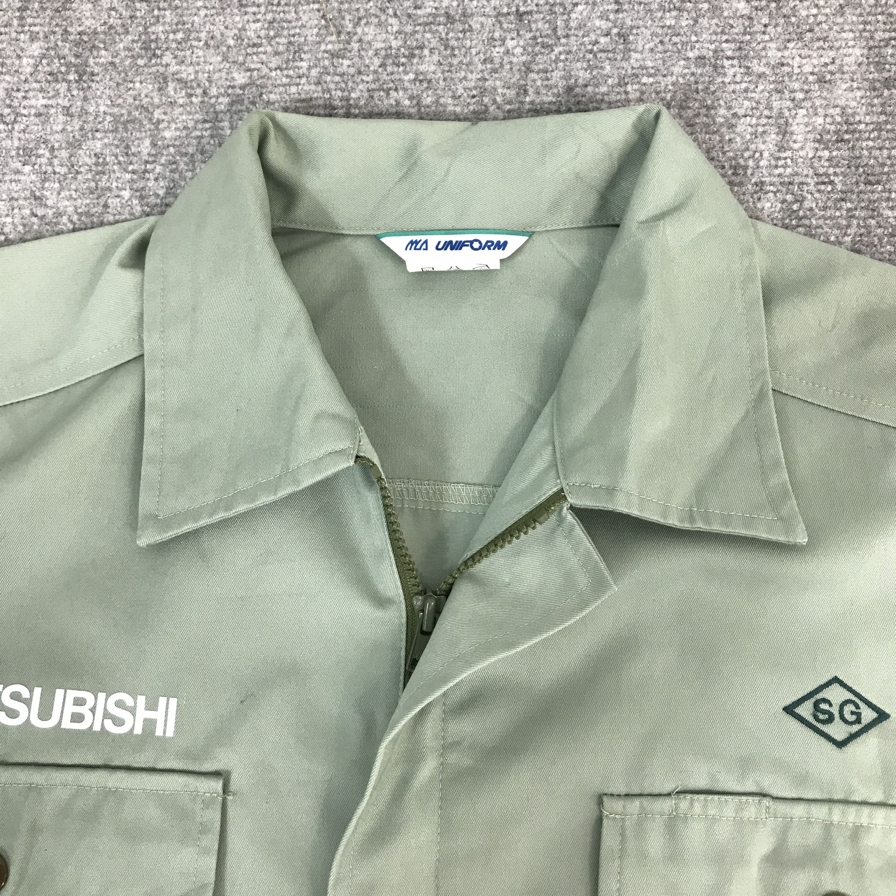 Japanese Brand MITSUBISHI RACING MOTORSPORT CUSTOM JACKET Size US L / EU 52-54 / 3 - 9 Thumbnail
