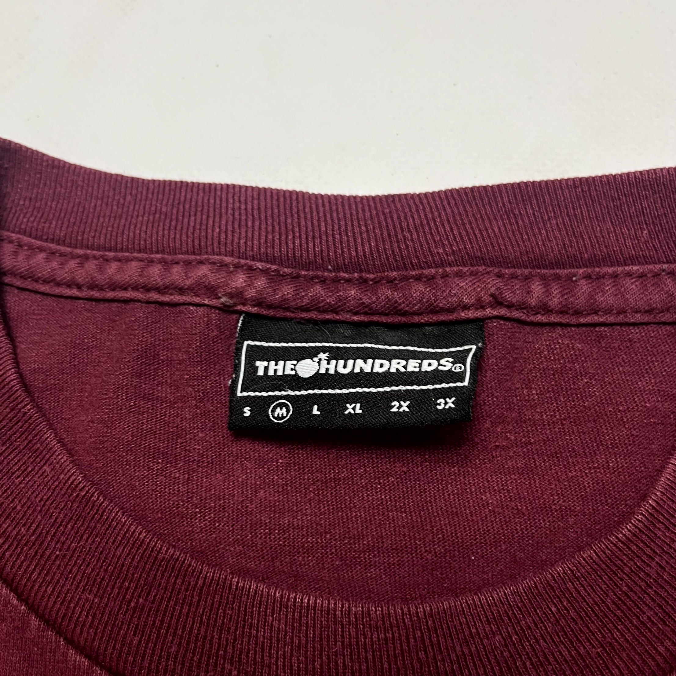 The Hundreds Share Vintage The Hundreds Spellout Red T-Shirt Size M Size US M / EU 48-50 / 2 - 4 Thumbnail
