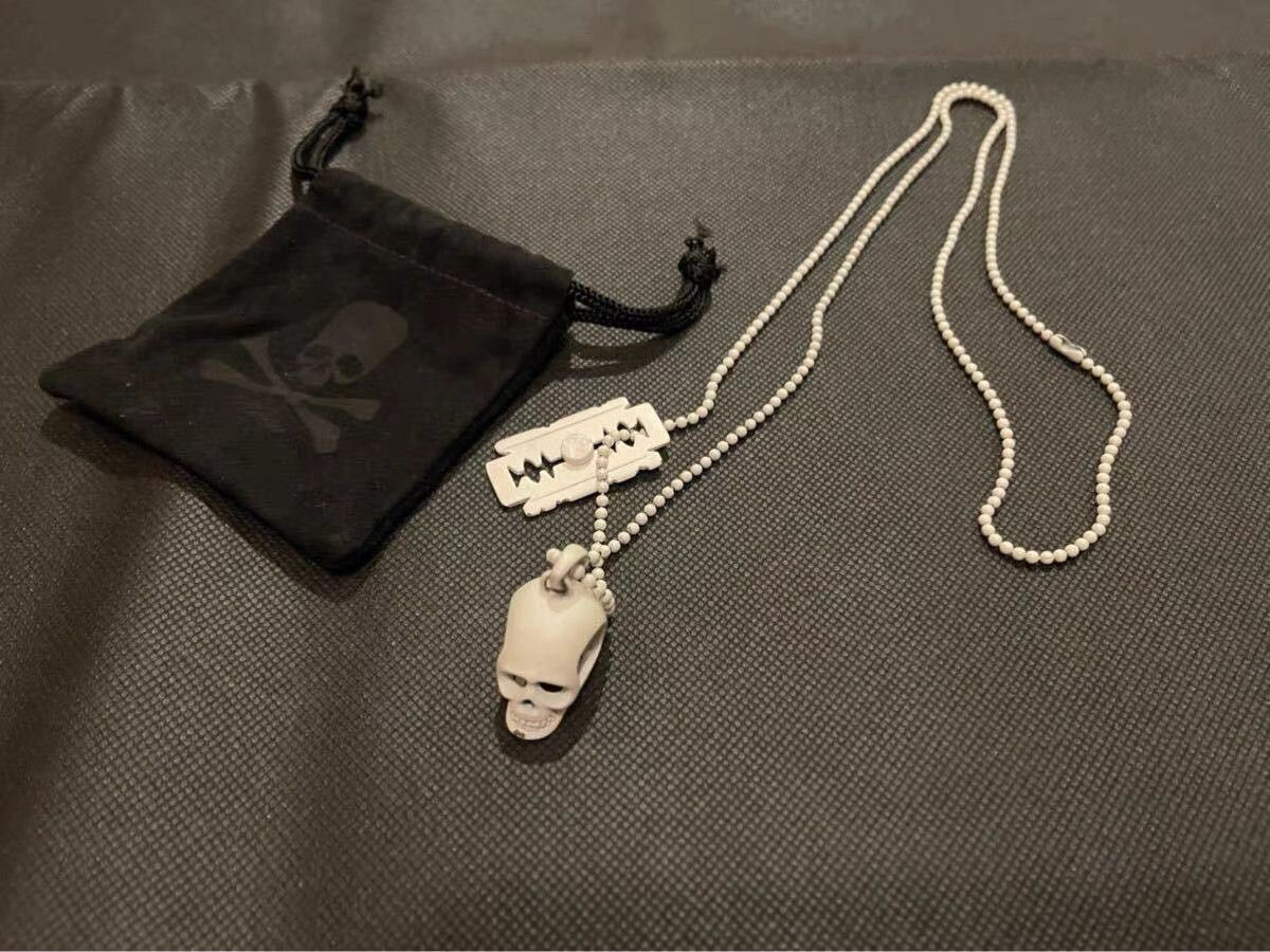 Roen Roen Sterling Silver Skull Blade Necklace Set K11 Size ONE SIZE - 1 Thumbnail