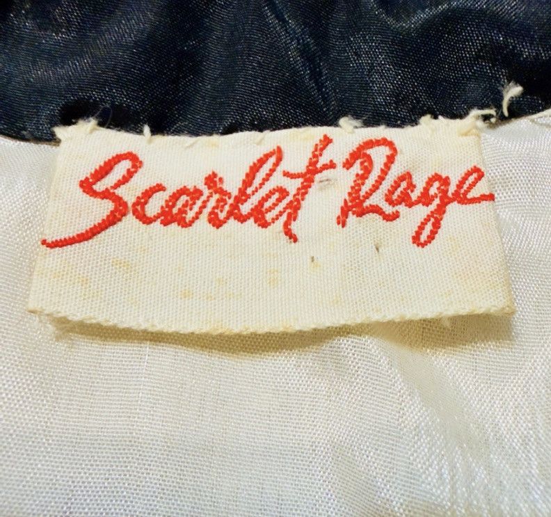 Other VTG Scarlet Rage Sequin Cropped Jacket Ivory Black Bolero Size M / US 6-8 / IT 42-44 - 4 Thumbnail