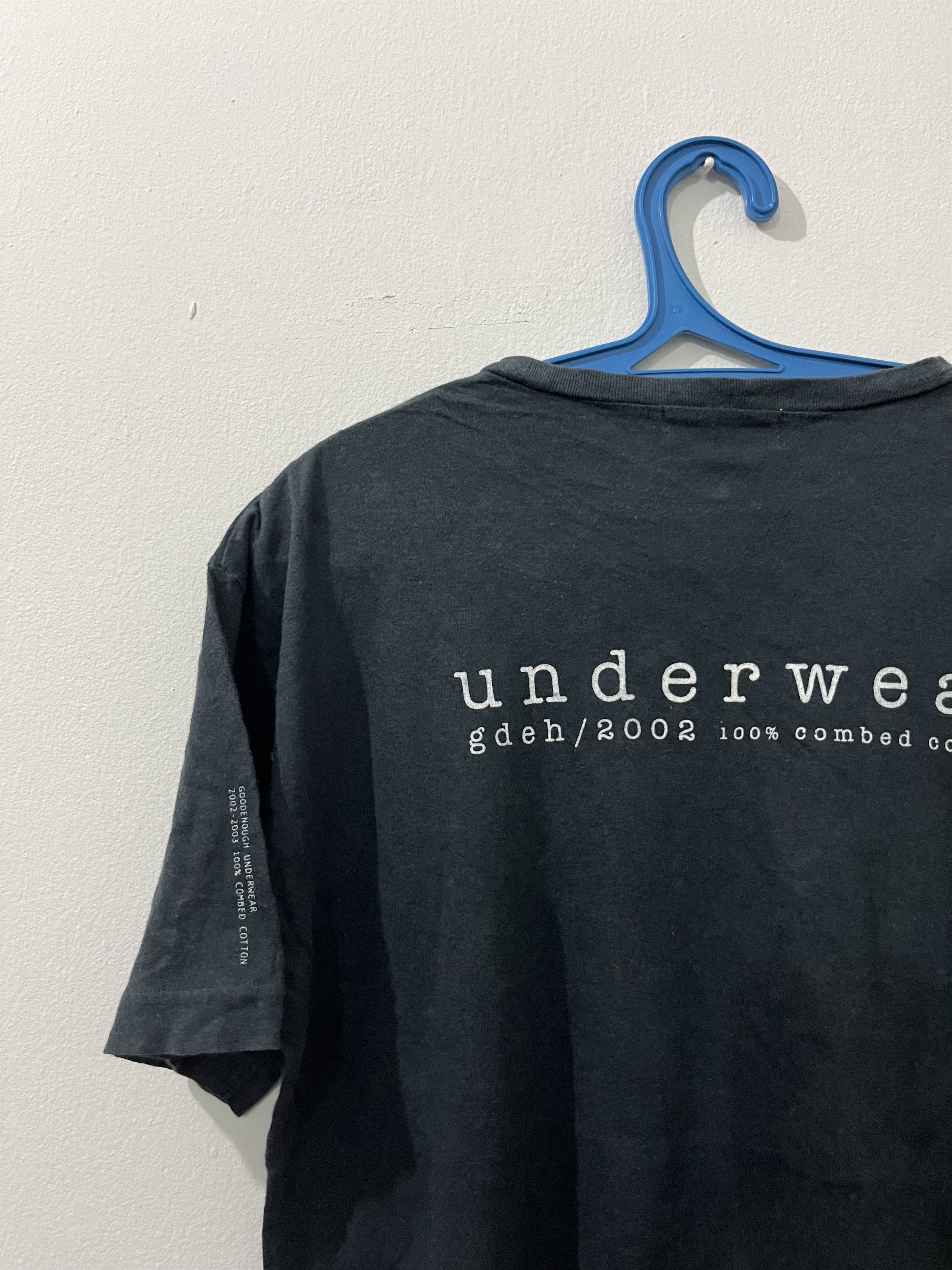 GOODENOUGH GOOD ENOUGH 2002 UNDERWEAR TEE Size US M / EU 48-50 / 2 - 4 Thumbnail