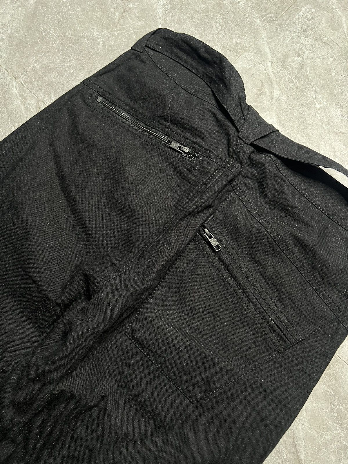 Ann Demeulemeester Ann Demeulemeester Uneven Pockets Belted Pants Size US 30 / EU 46 - 3 Thumbnail