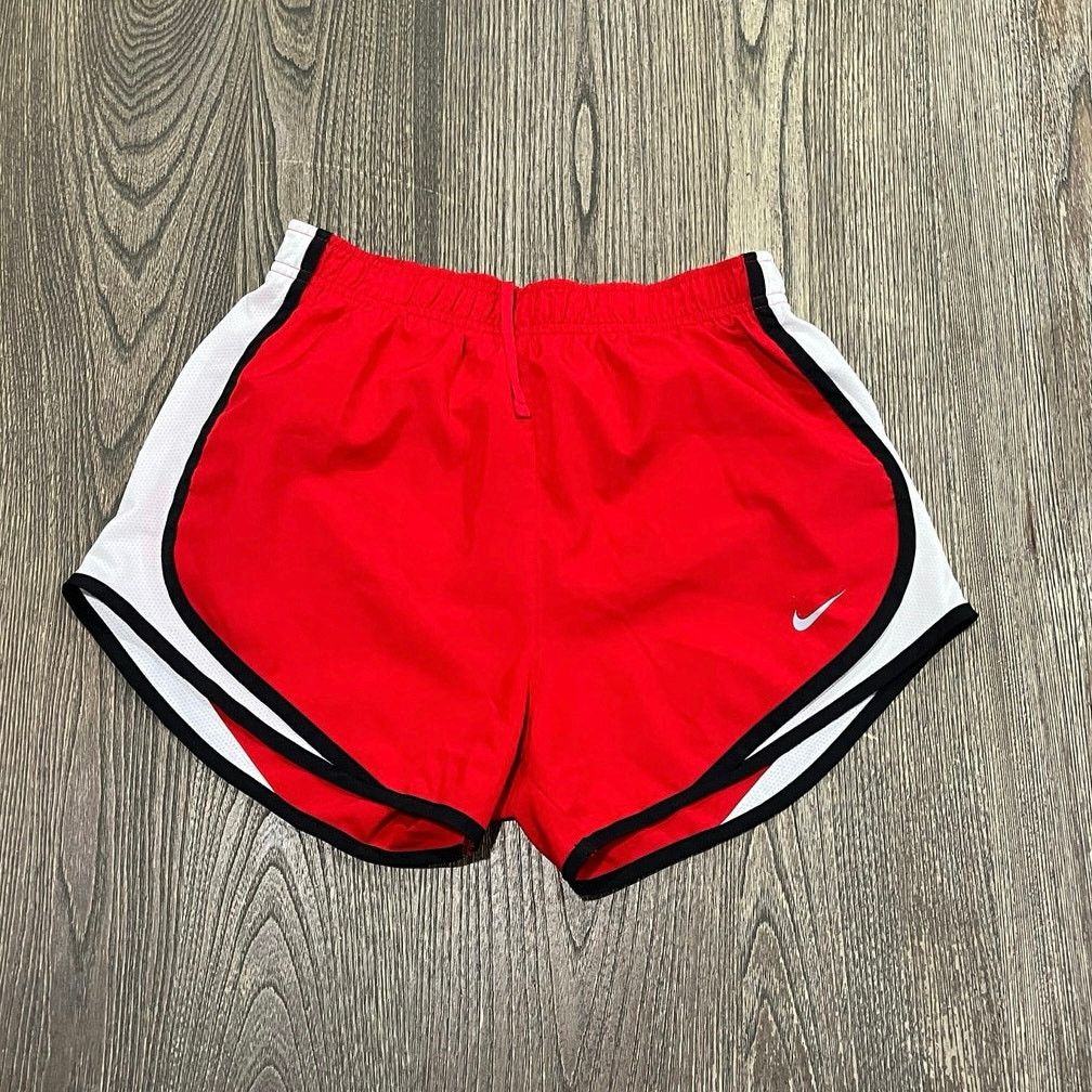 Nike Nike Dri-Fit Running Shorts Elastic Waist Pull-On Red Size S Size 25" / US 0 / IT 36 - 1 Thumbnail