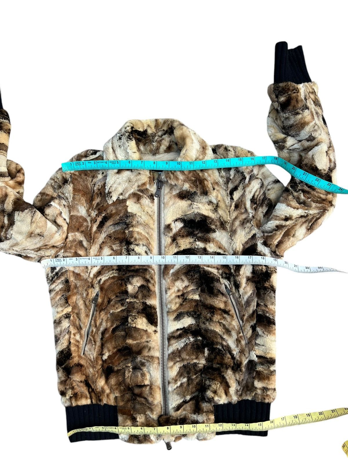 Costume National Archive Costume National Leather Fur Bomber Jacket Size US XS / EU 42 / 0 - 4 Thumbnail