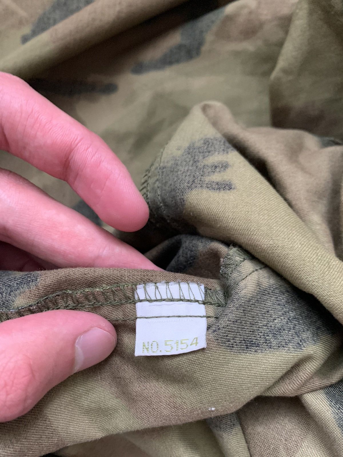 Vintage Vintage Camo Jacket Size US XL / EU 56 / 4 - 4 Thumbnail