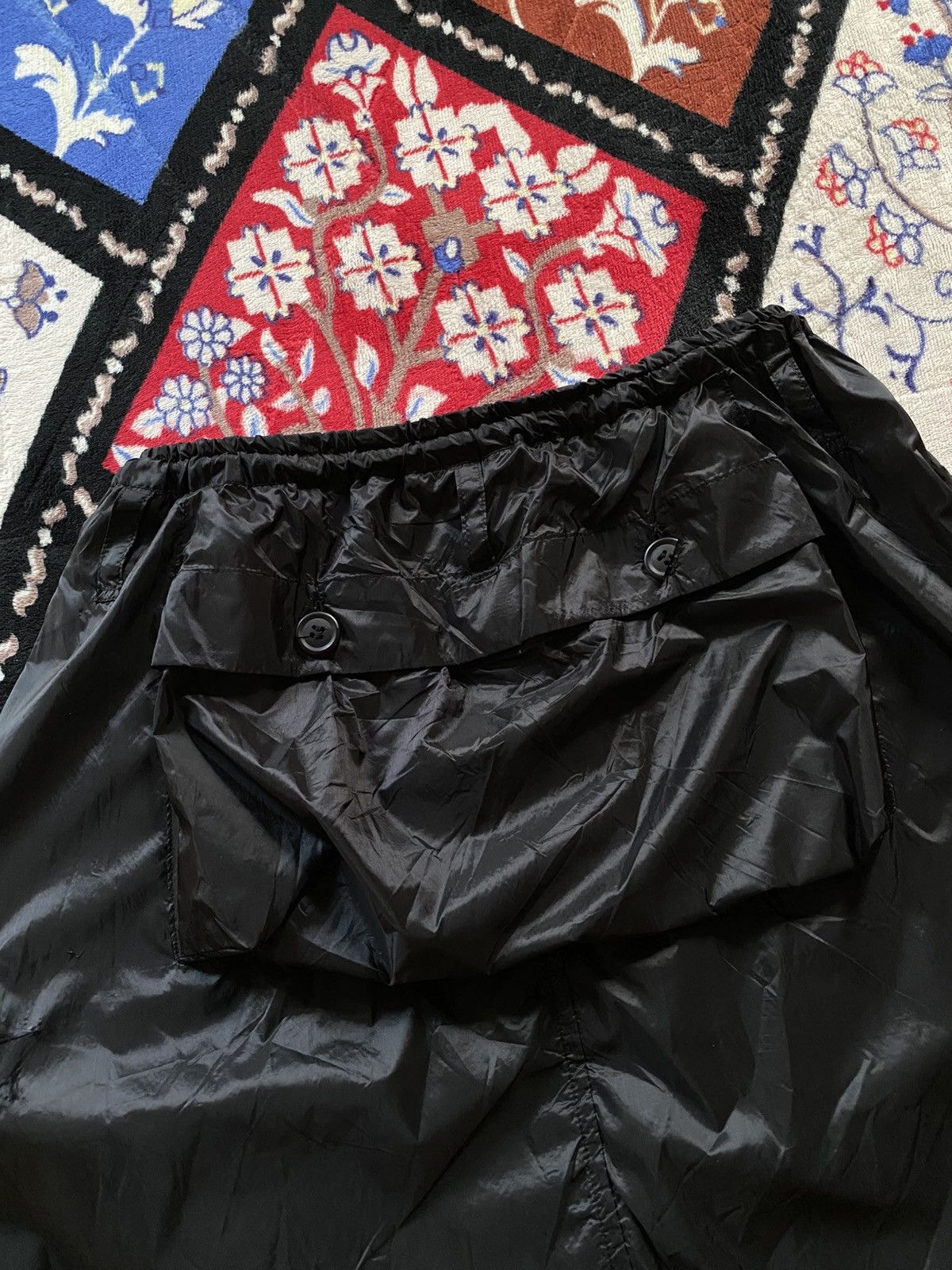Issey Miyake Issey Miyake Plantation Tvs Nylon Maxi Skirt Size 24" / US 00 / IT 34 - 3 Thumbnail