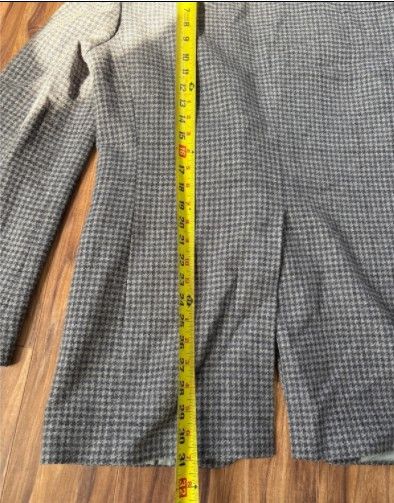 Orvis Orvis Houndstooth Wool Blazer Sport Coat Herringbone Classic Size 40R - 7 Thumbnail